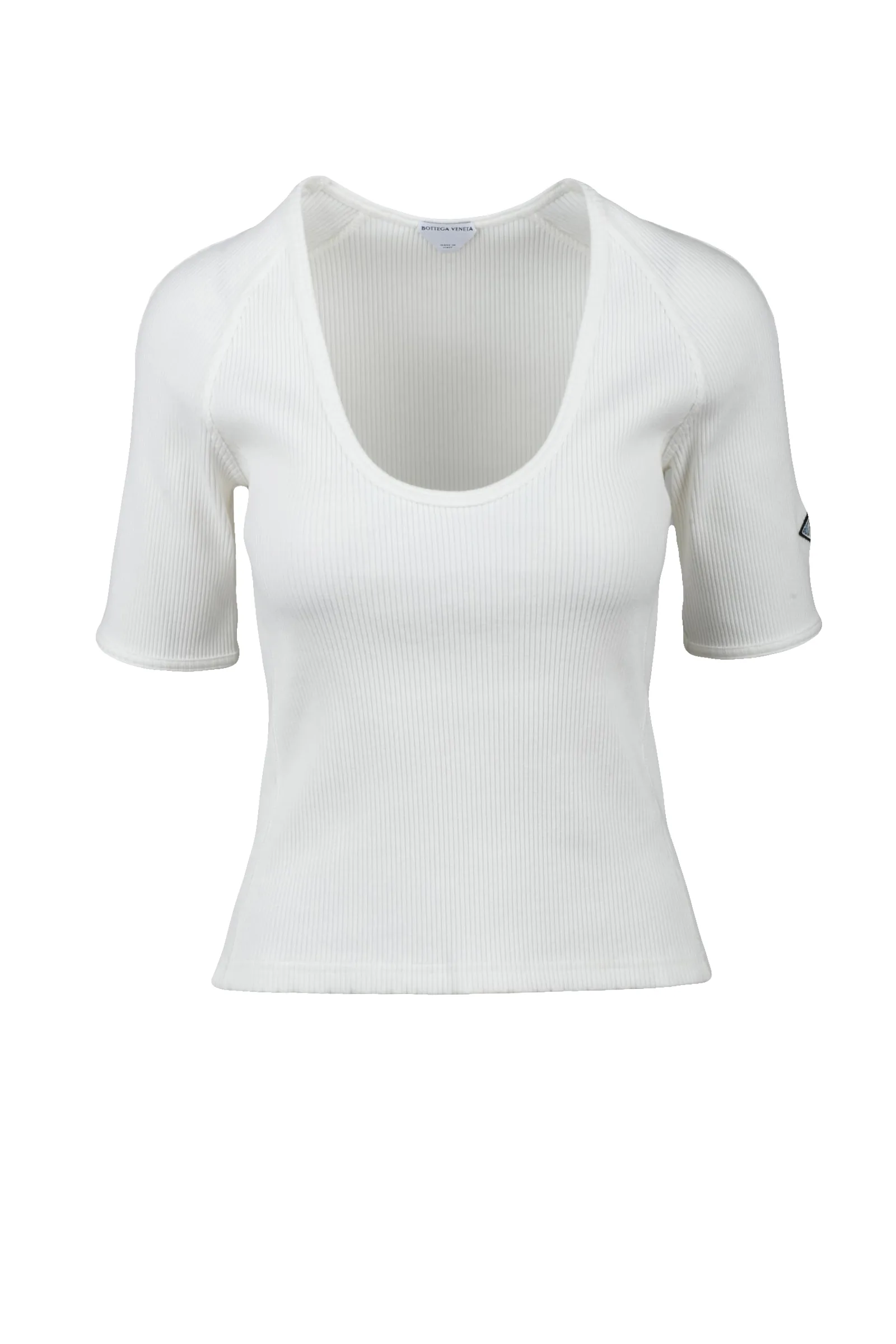 Maglia Cannettata Bianco