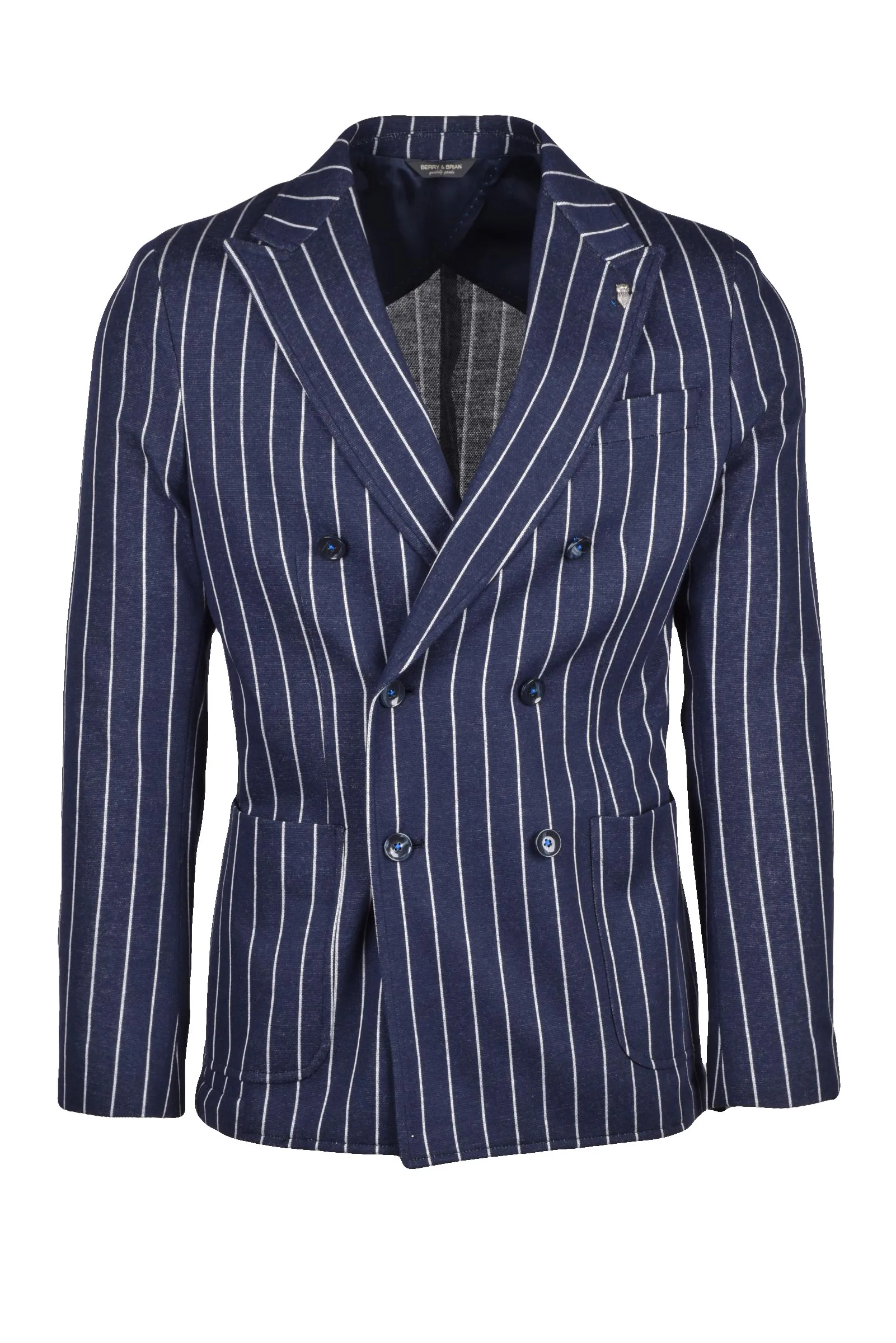 Giacca Blazer Doppiopetto Blu