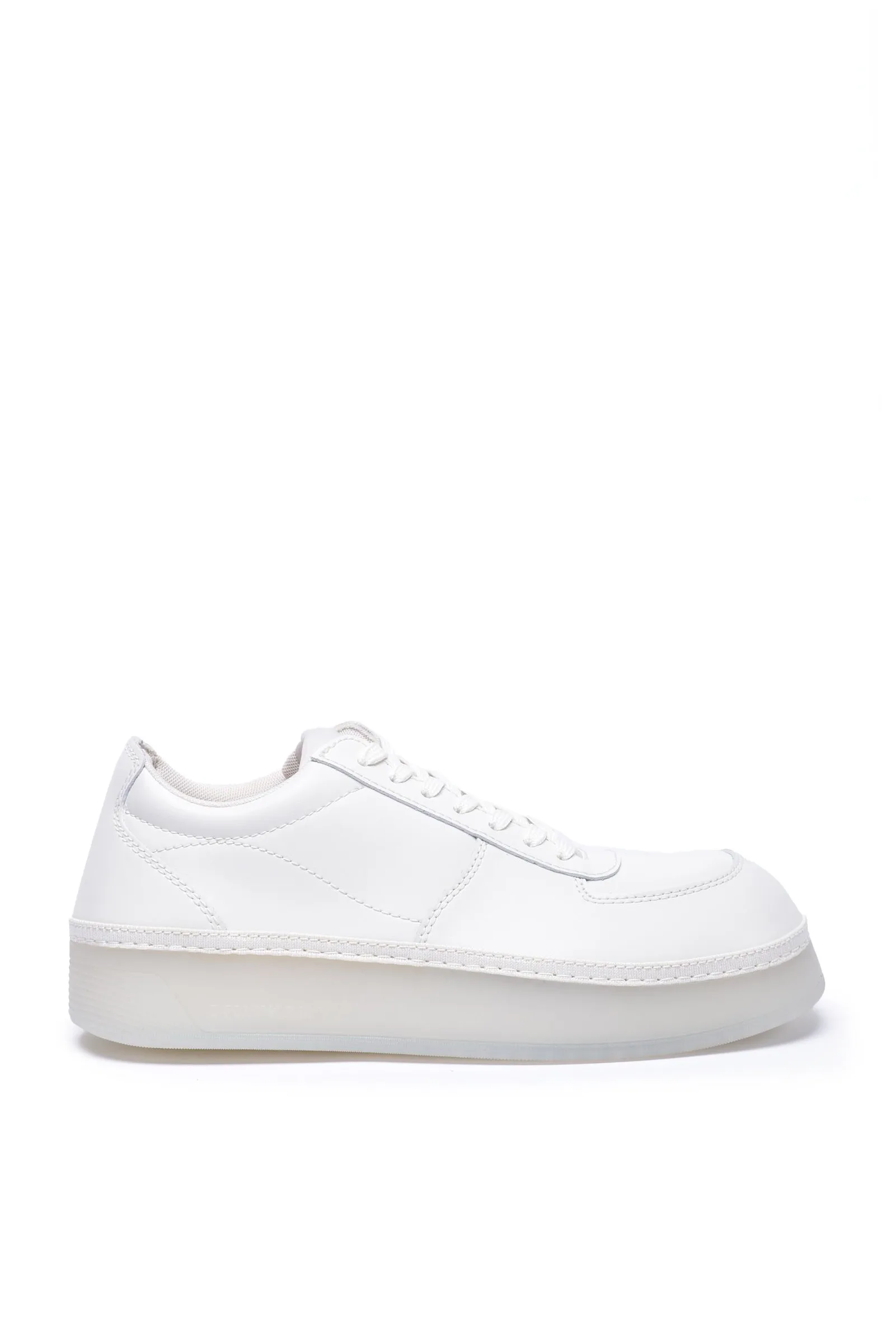 Sneakers Pelle Bianco