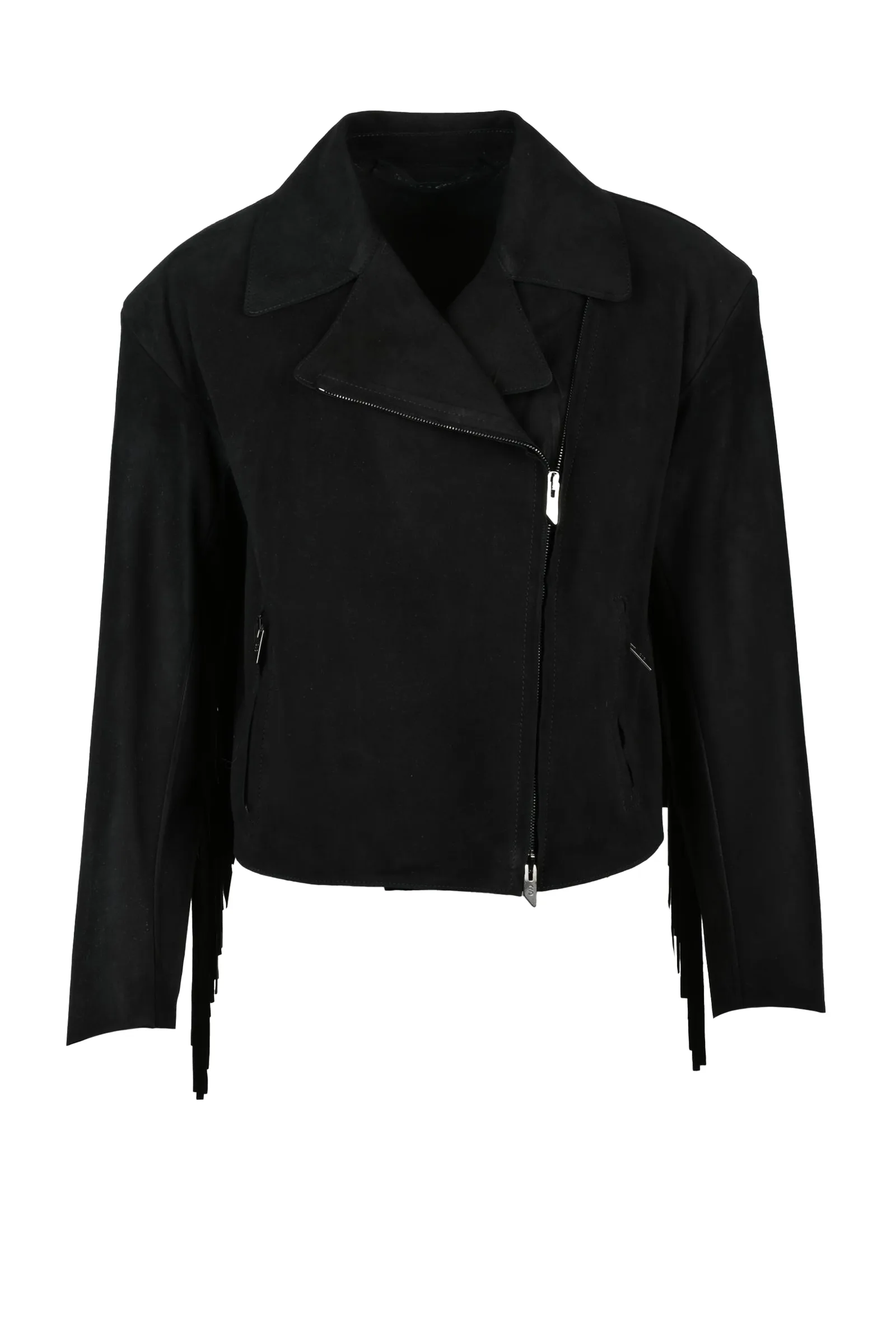 Chiodo in pelle Nero