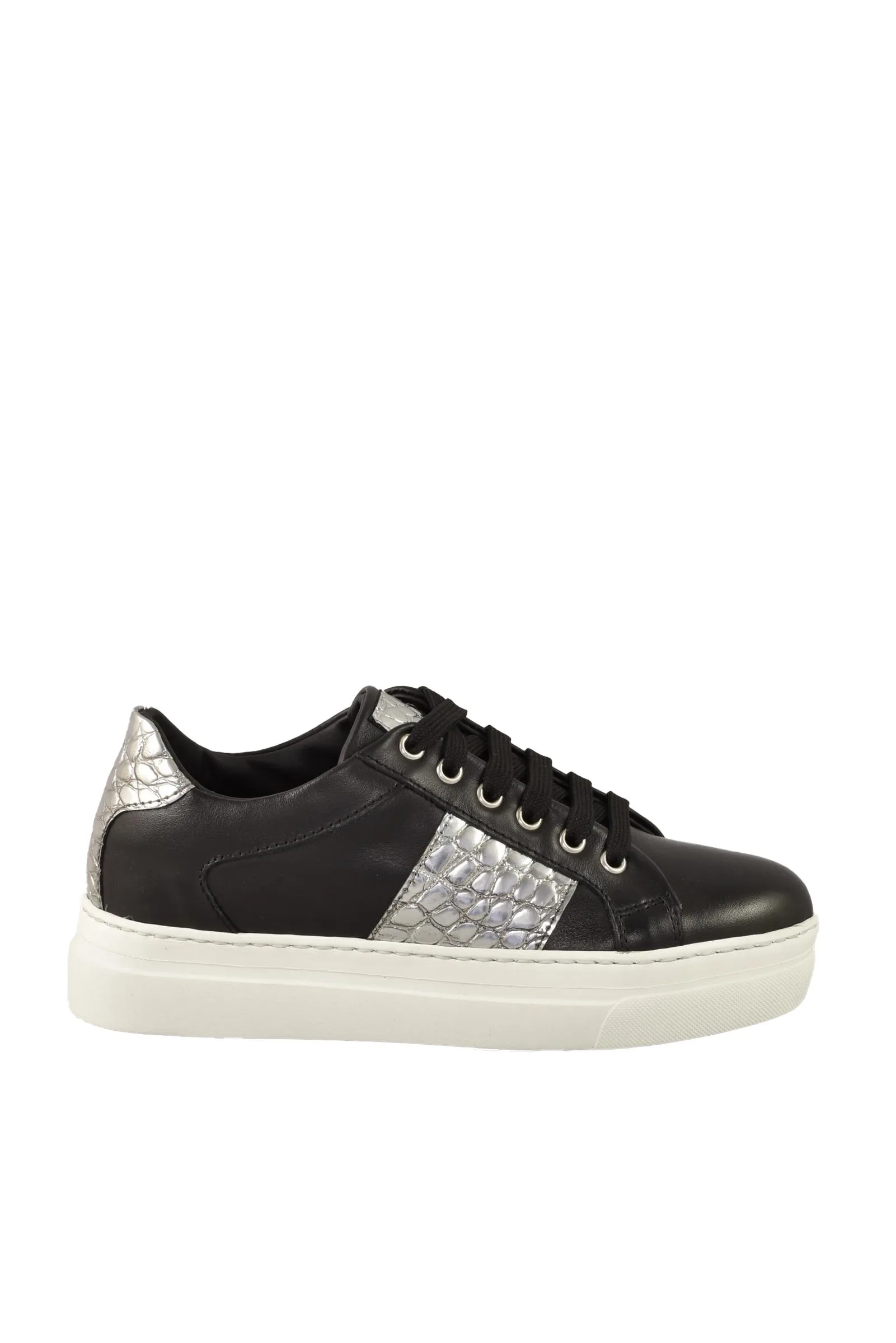 Sneakers Pelle Nero
