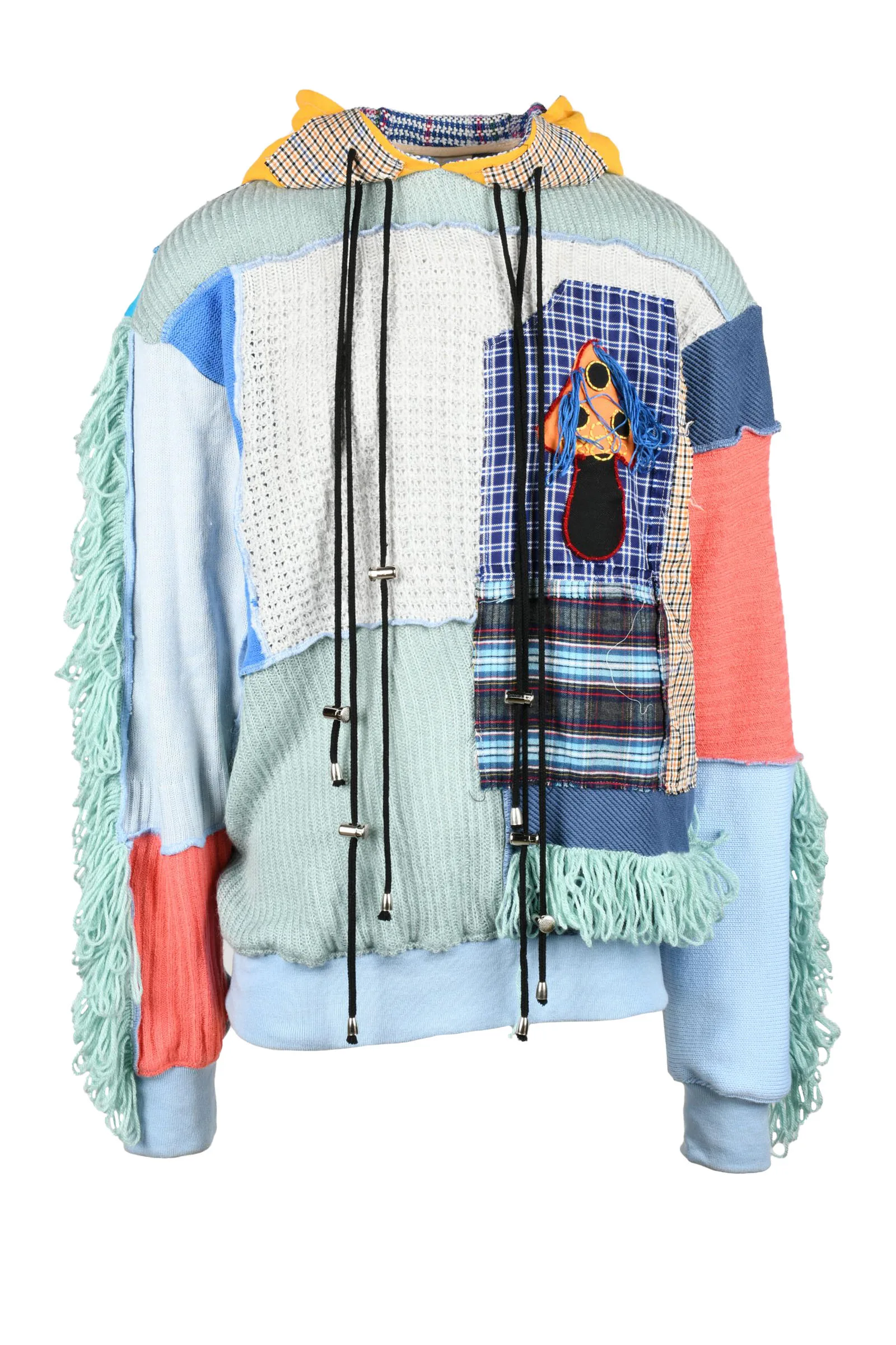 Felpa Patchwork Multicolore