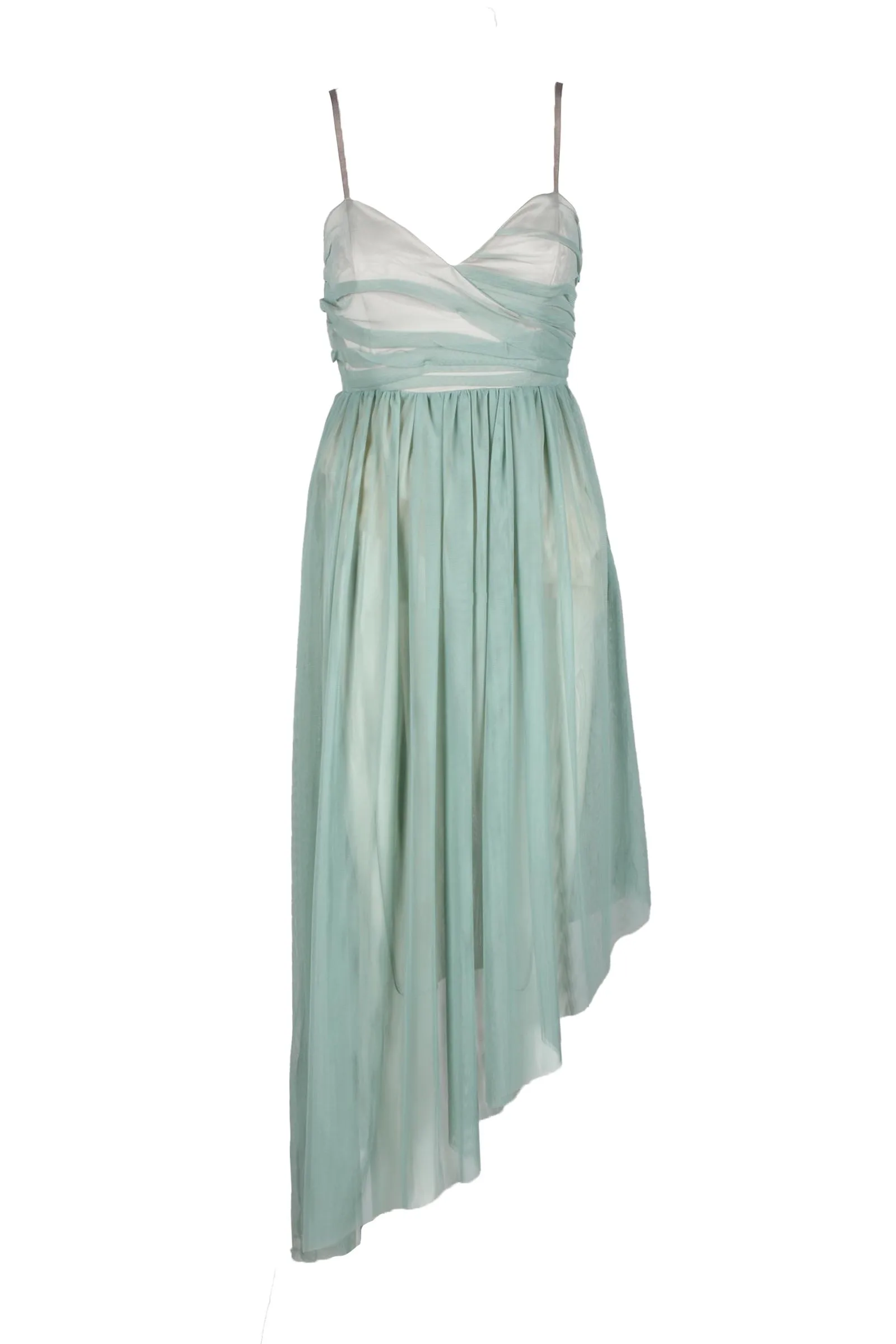 Abito in Tulle Verde