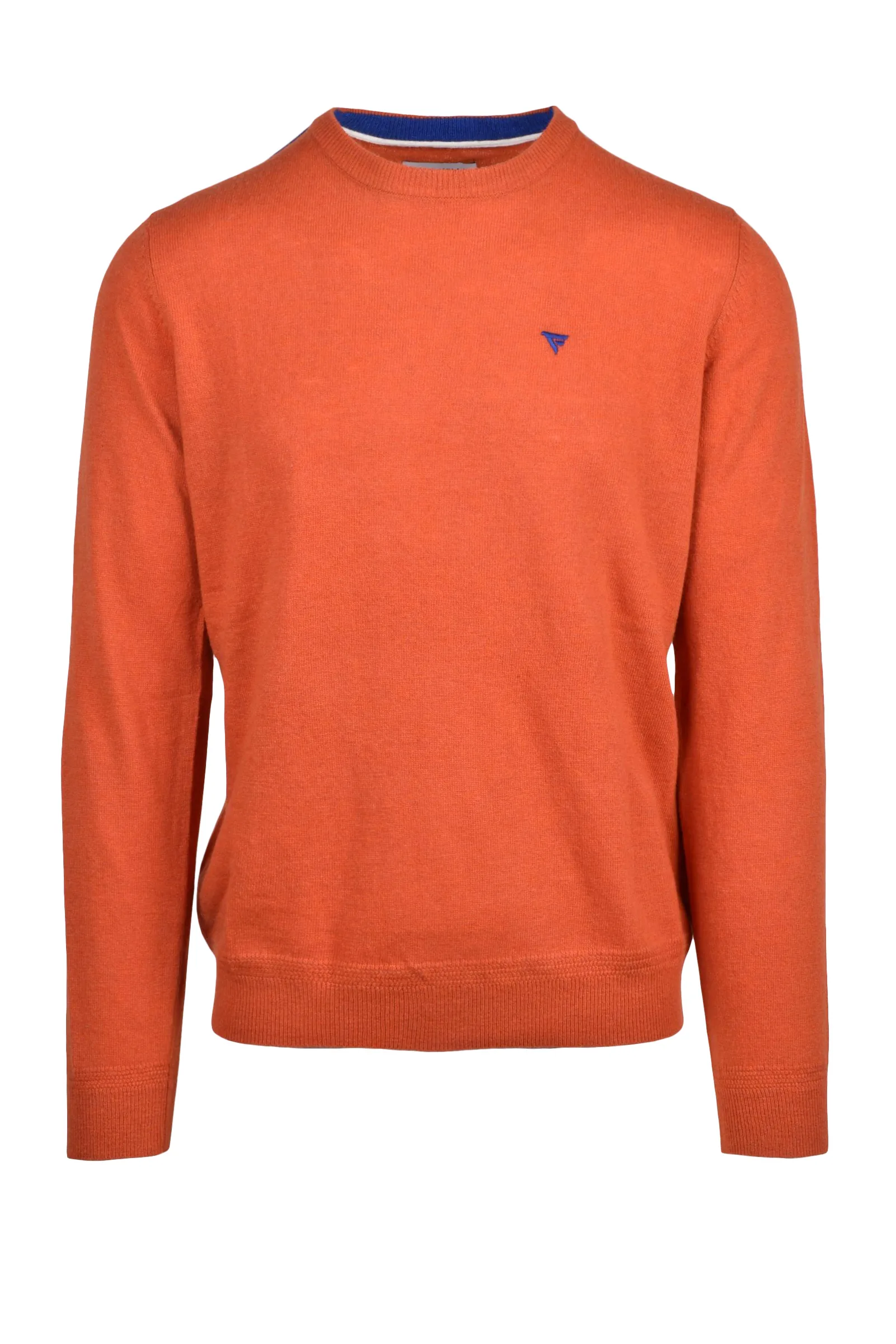 Maglia Pullover Girocollo Arancione