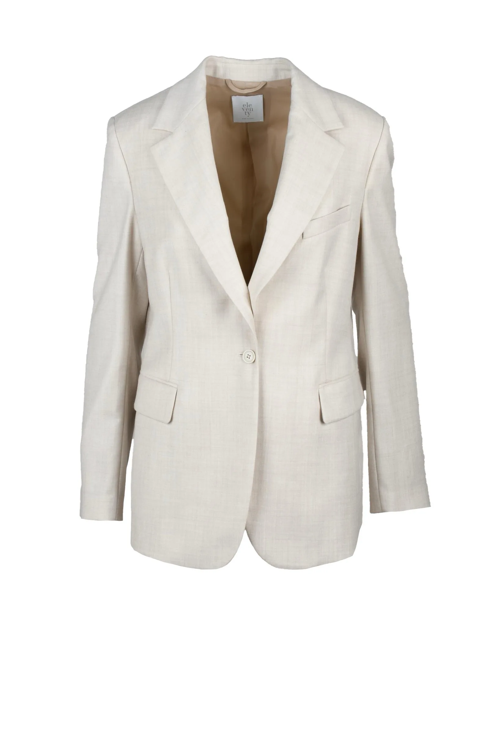 Giacca in Lamè Beige
