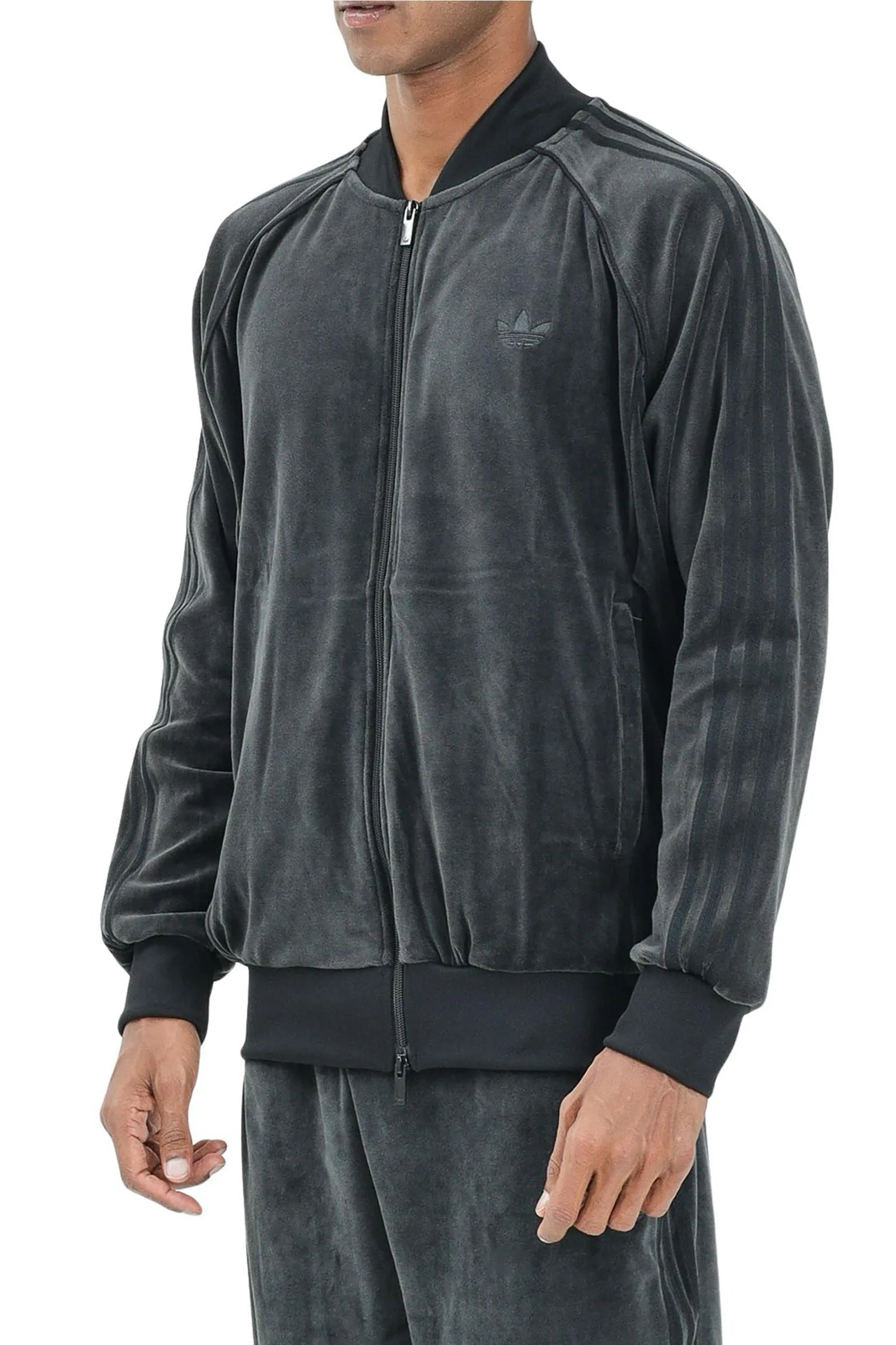 Felpa con Zip Nero