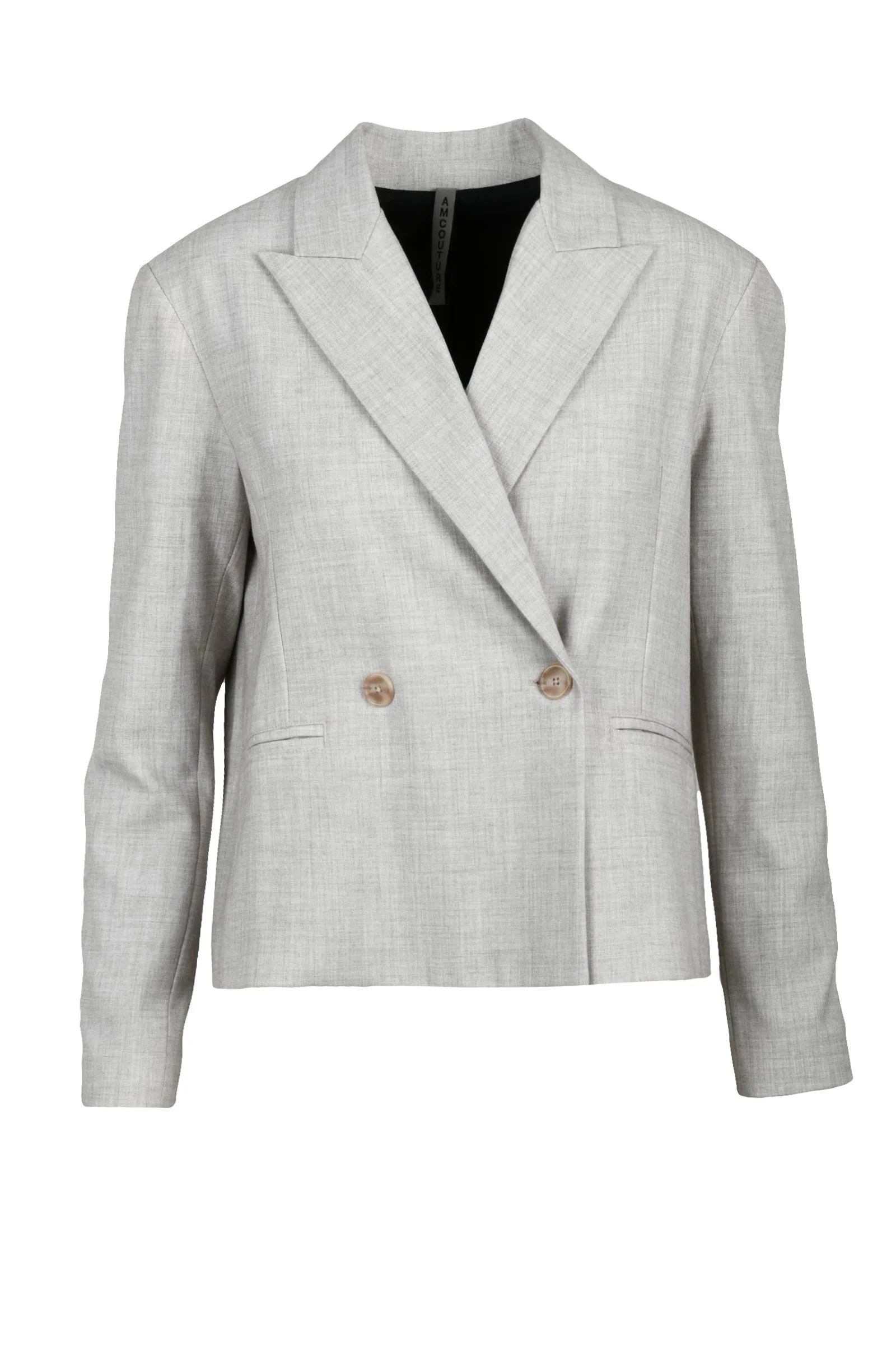 Giacca Doppiopetto Beige