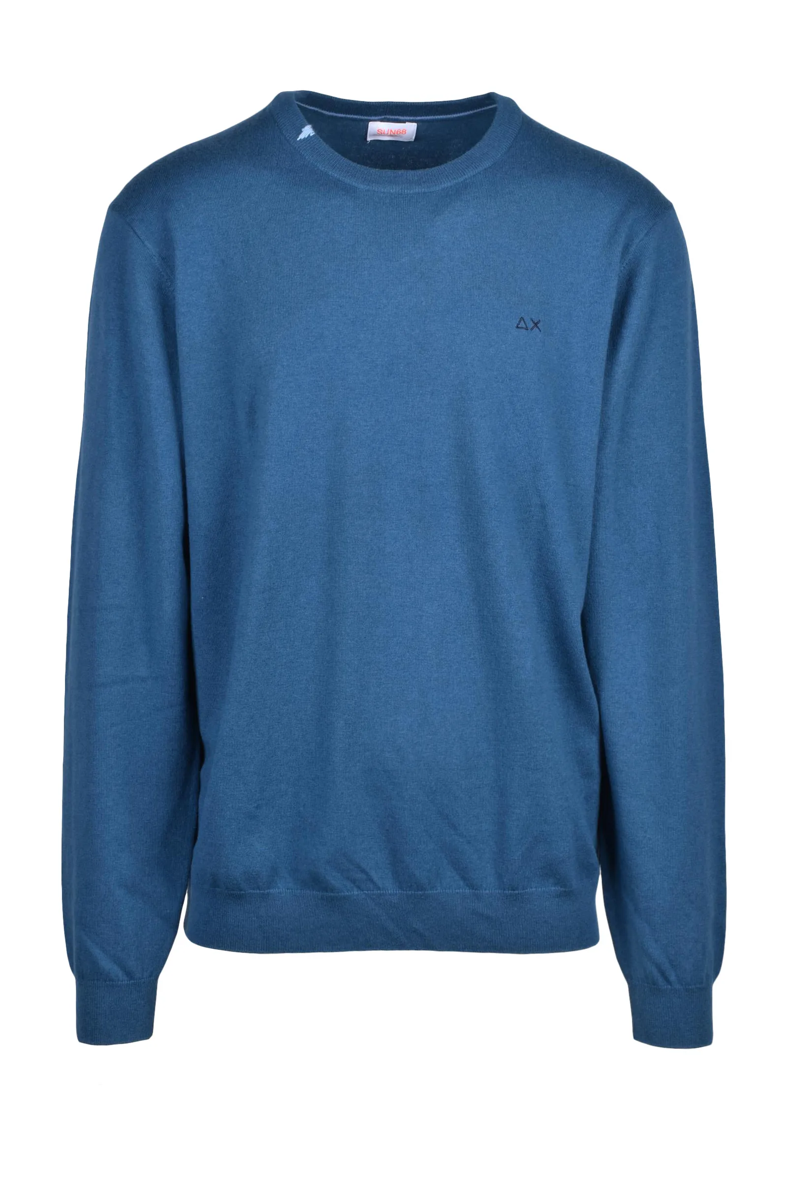 Pullover Girocollo Blu