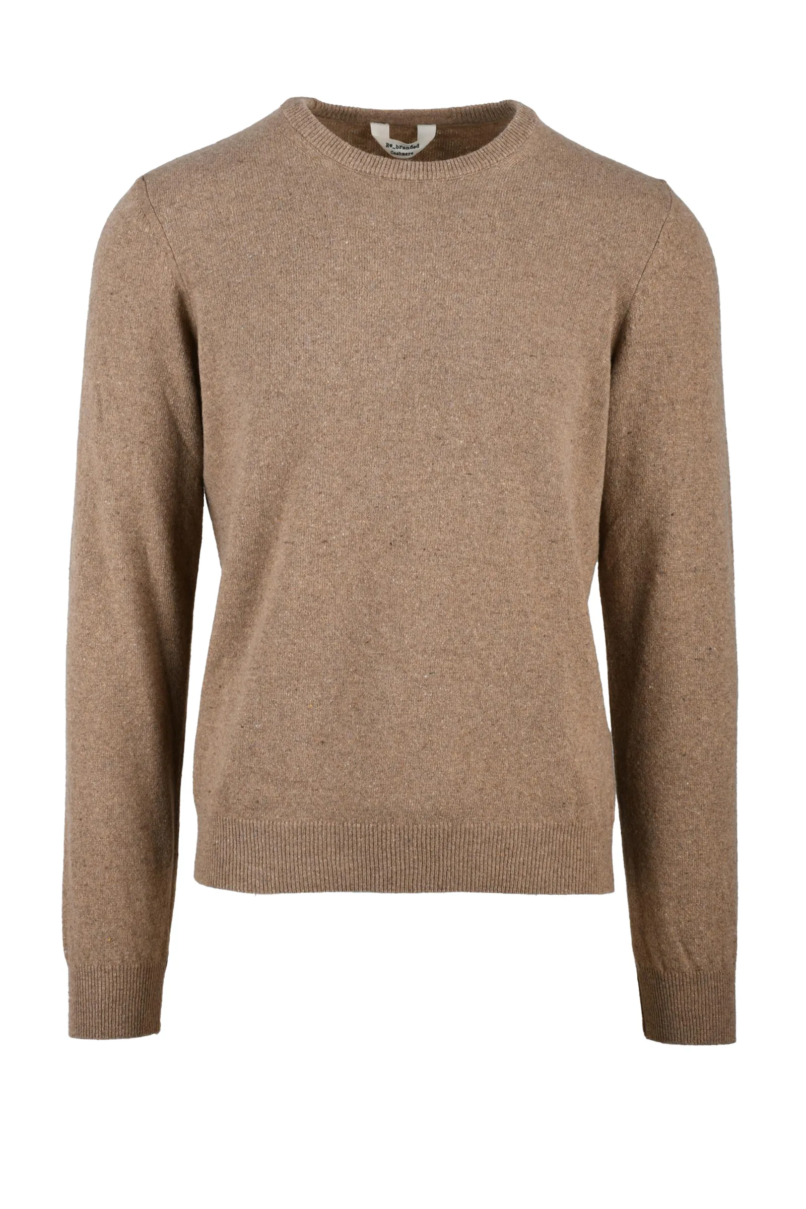 Maglia Pullover Girocollo Marrone