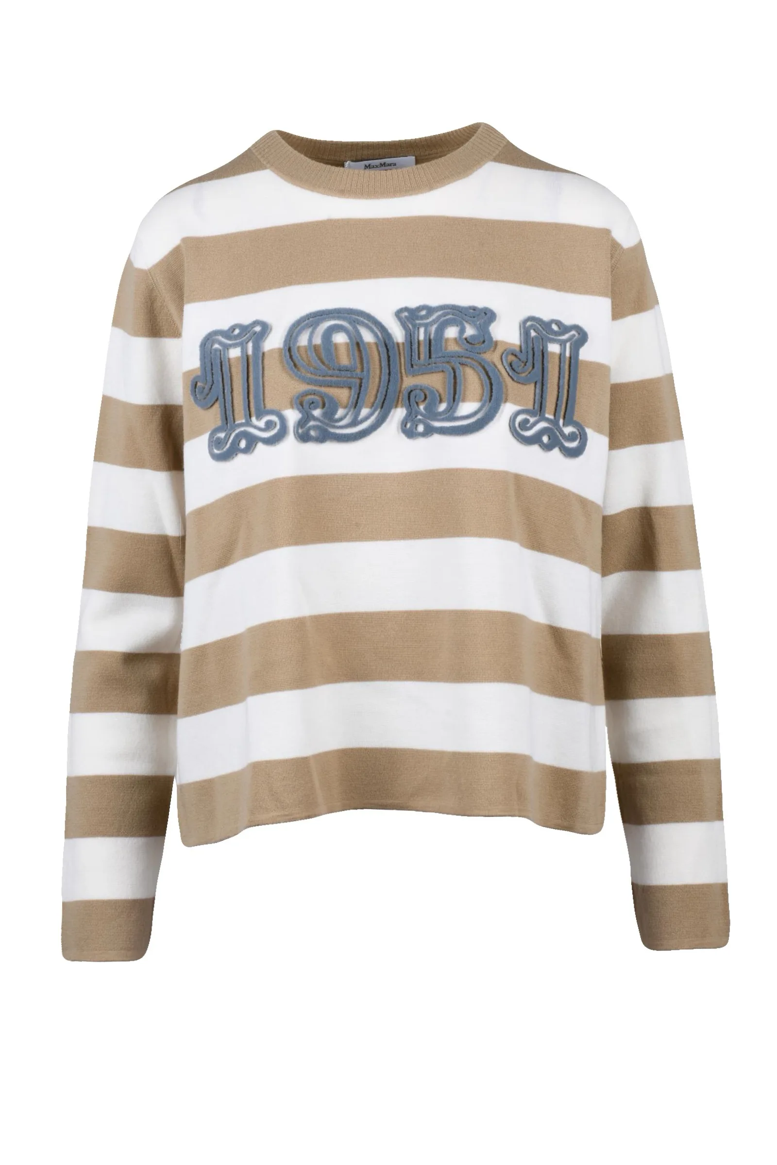 Maglia Girocollo Beige