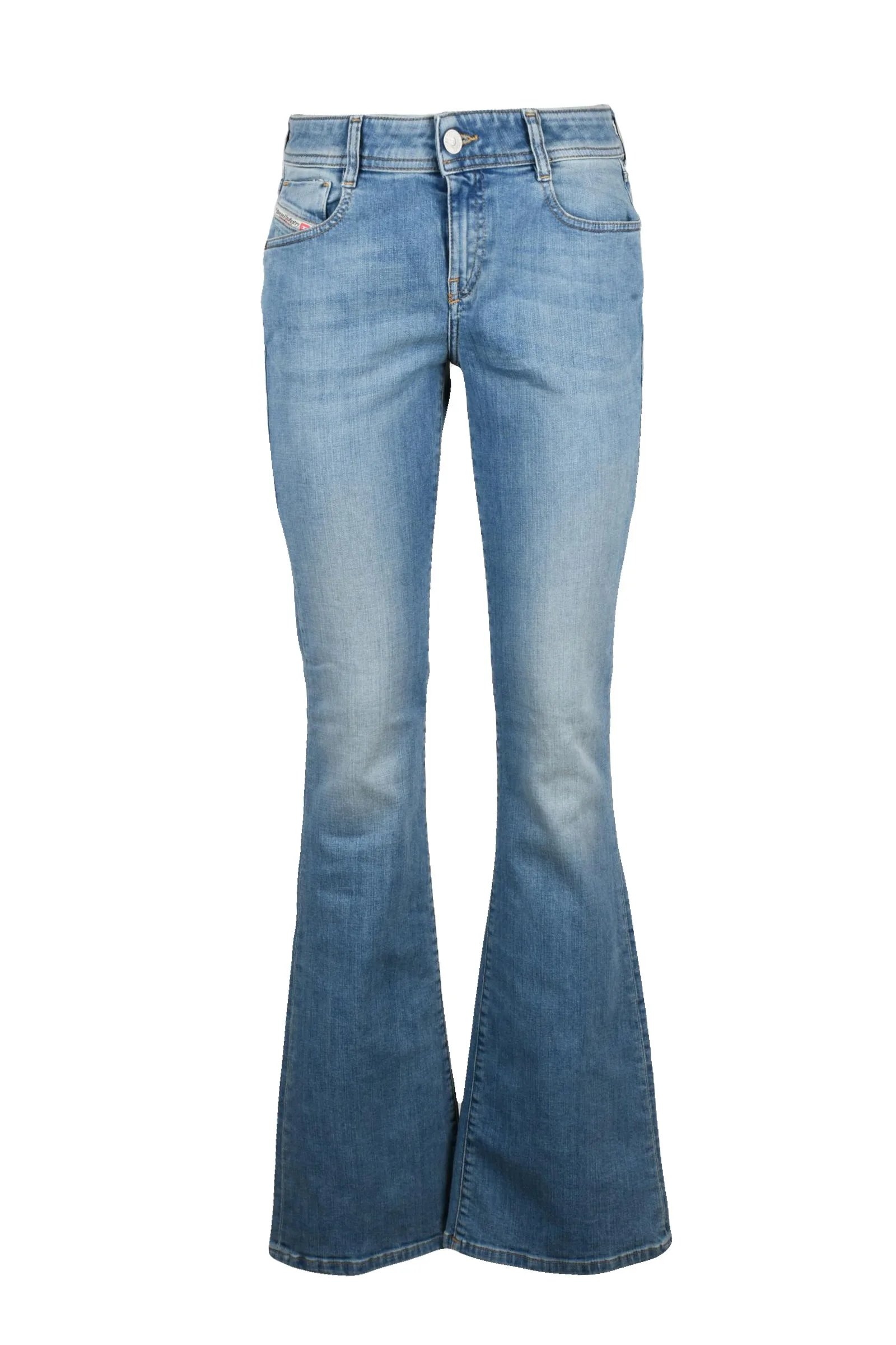 Hellblaue Slim-Jeans
