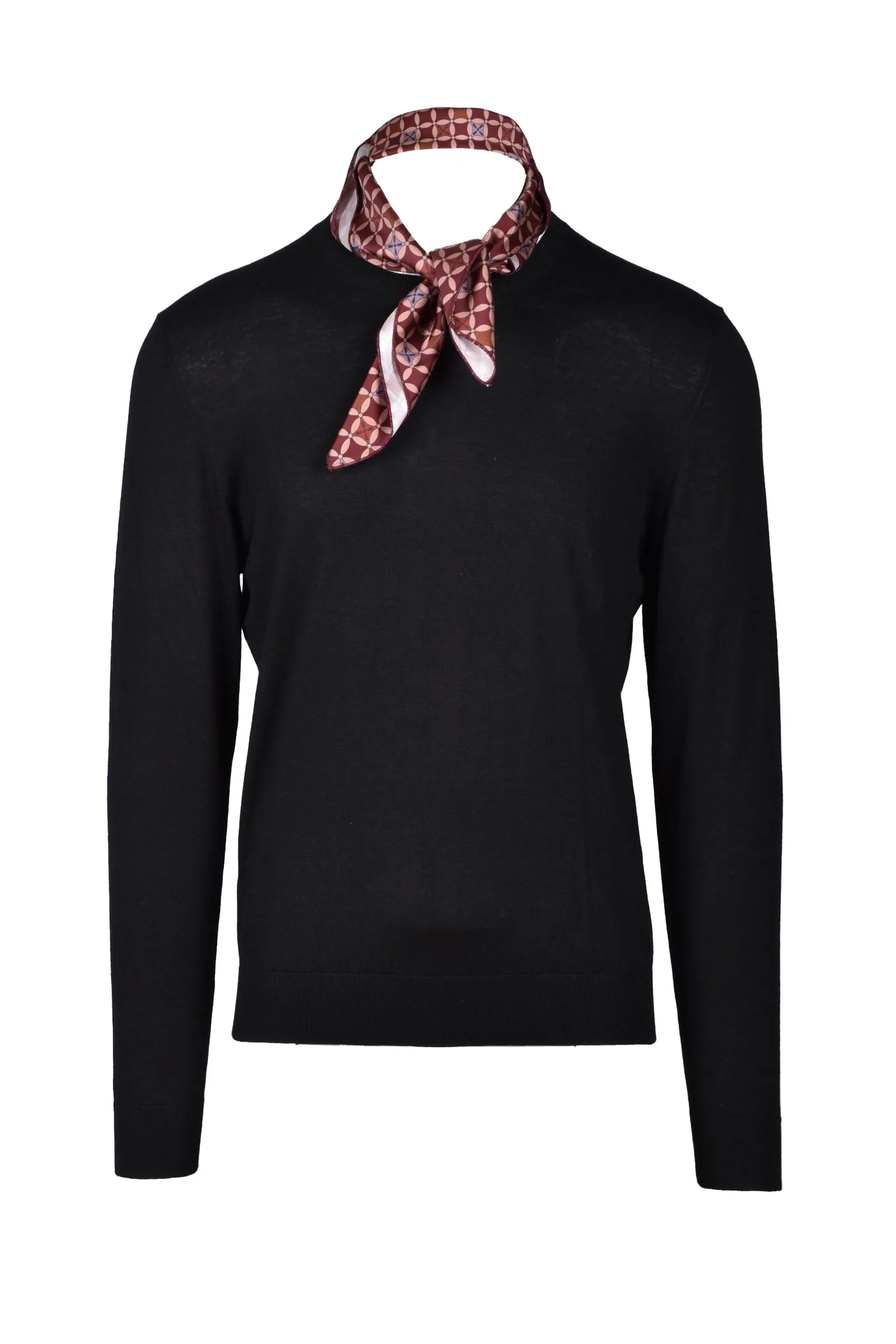 Maglia a Girocollo Nero