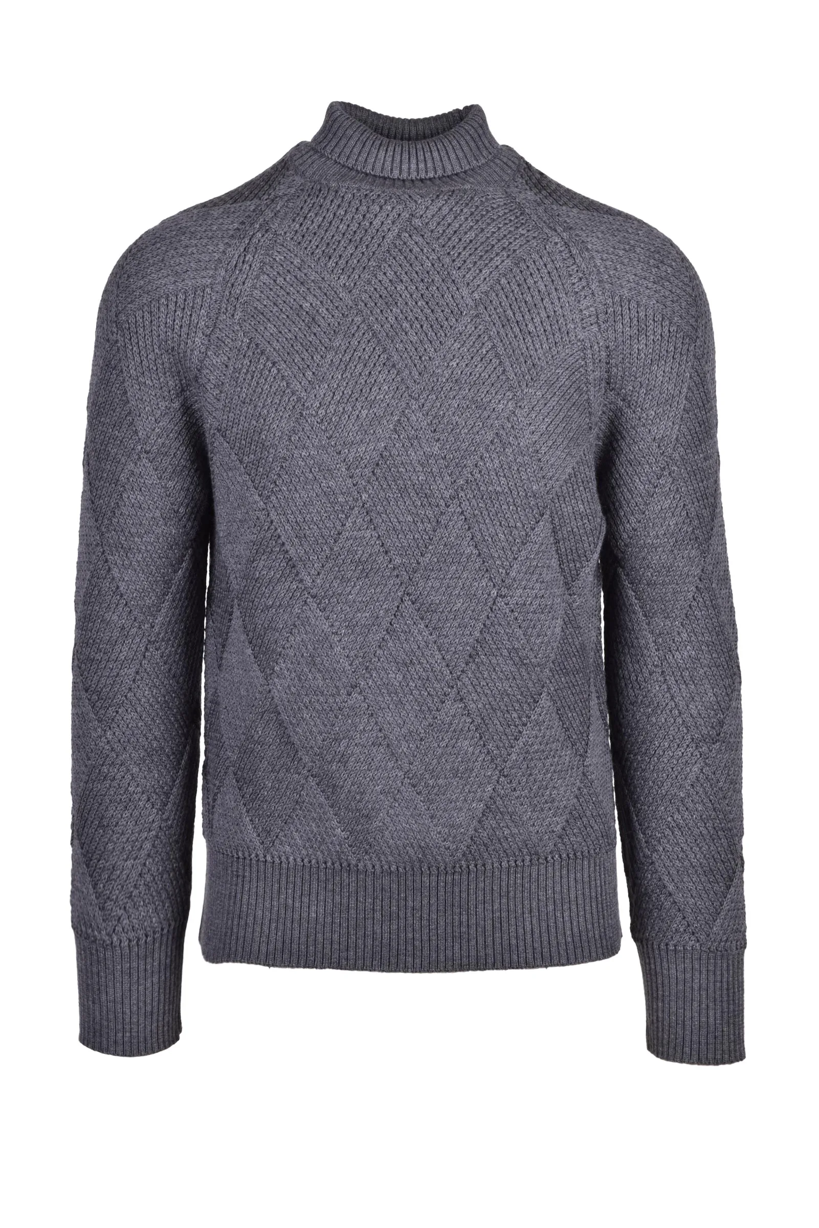 Maglione collo alto Grigio