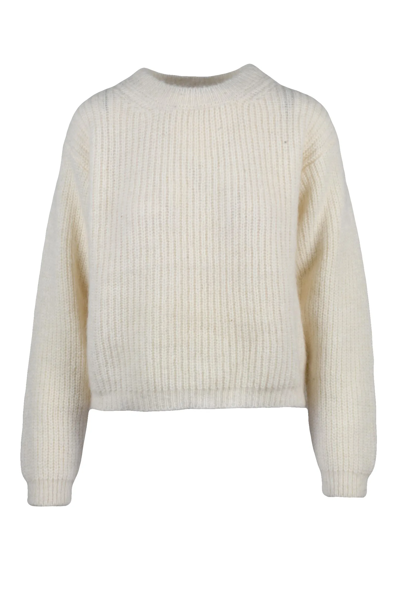 Maglione Girocollo Bianco