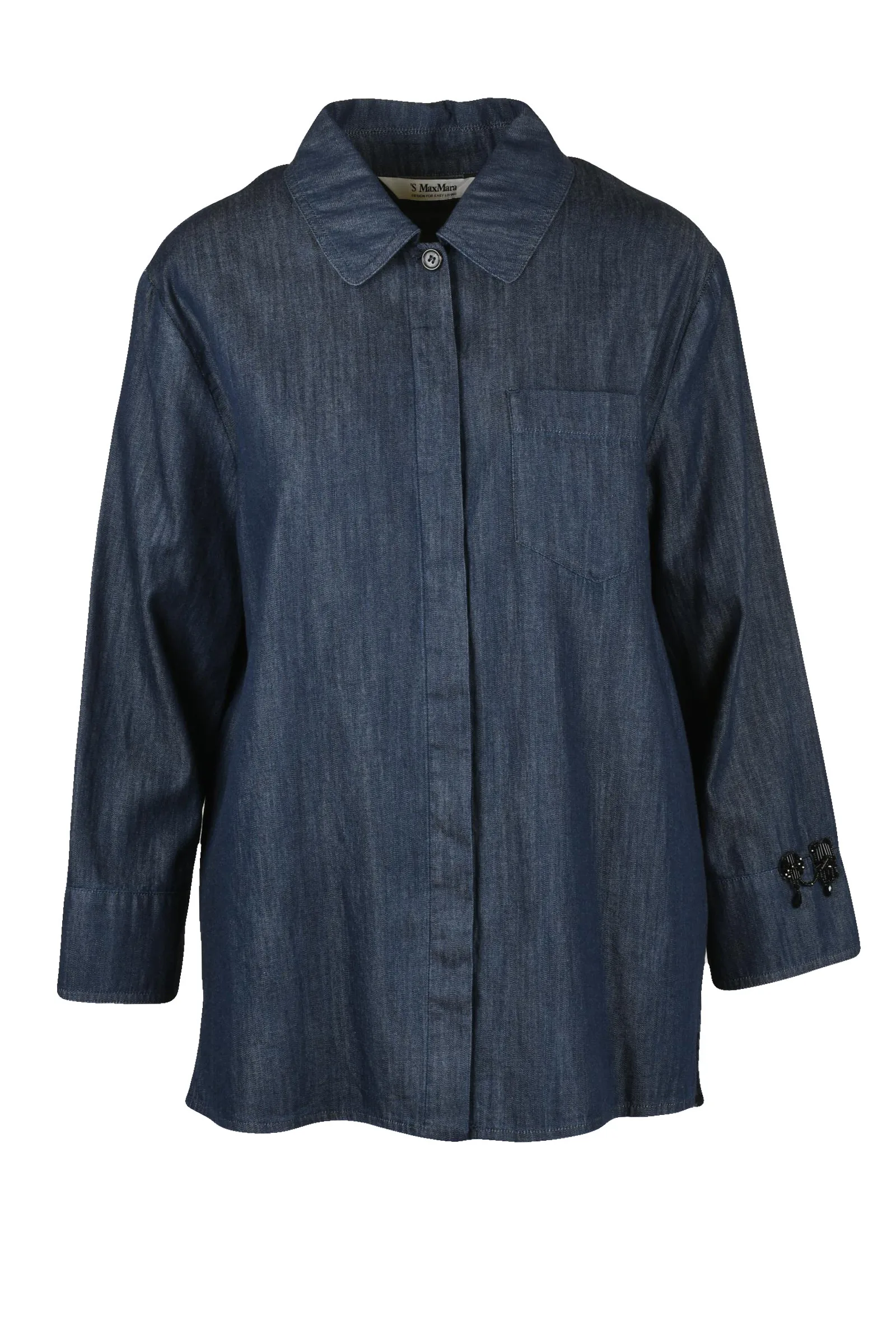 s Max Mara Camicia Blu