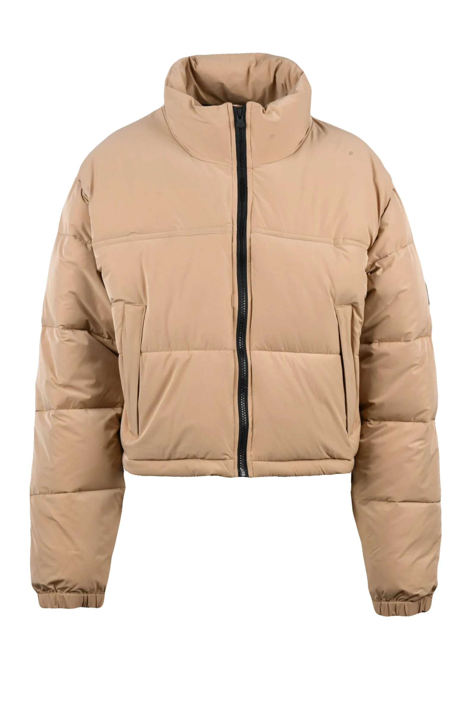 Piumino Corto Beige