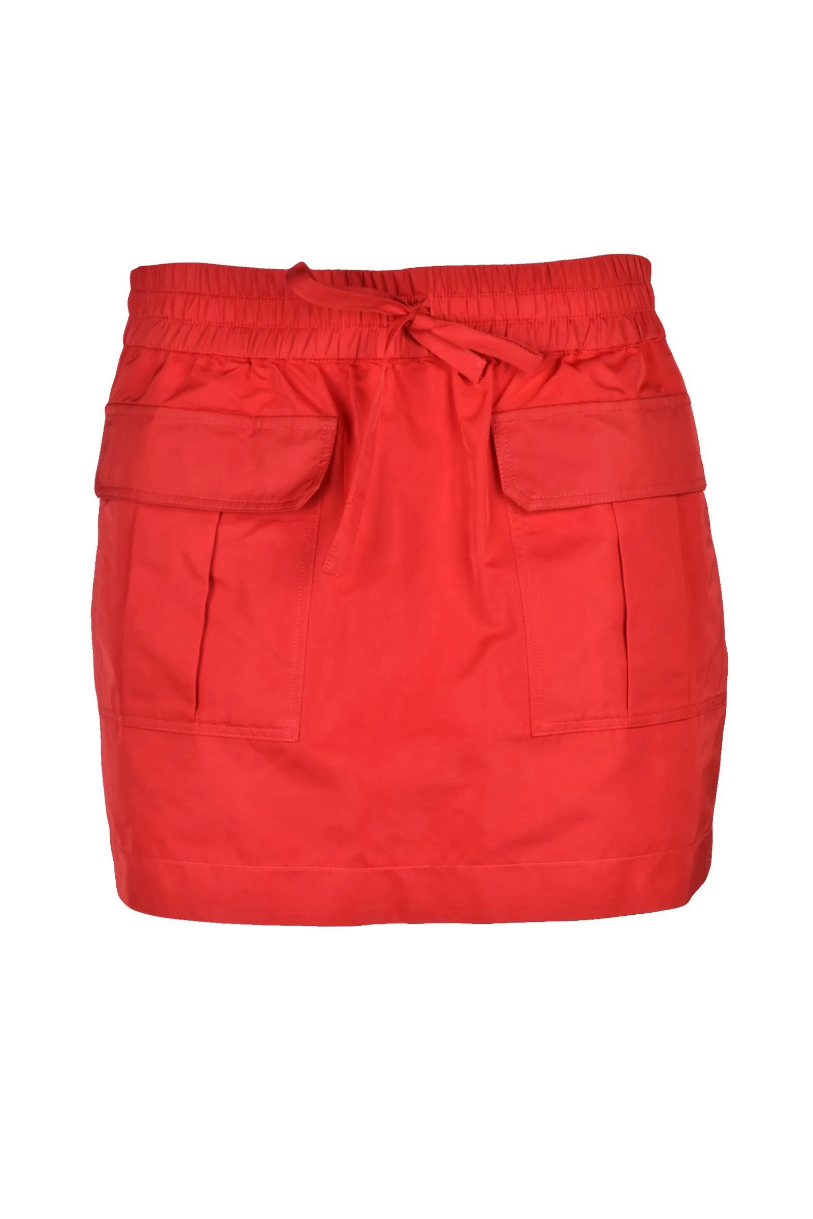 Gonna Mini in Nylon Rosso