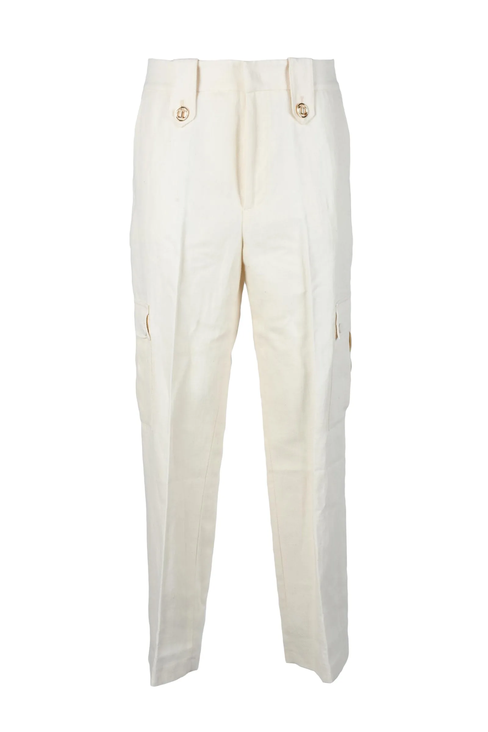 PantaloneCargo Bianco