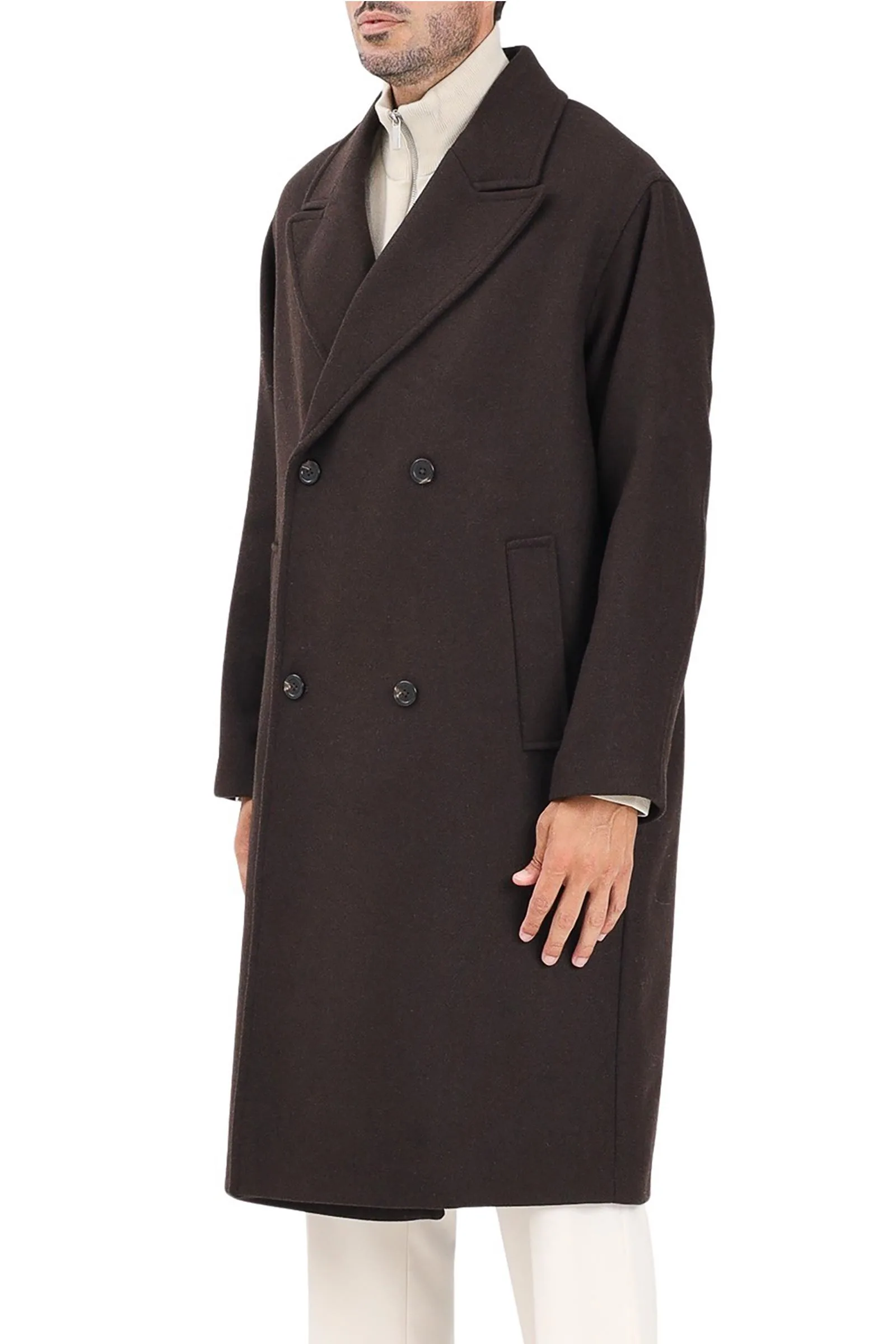 Cappotto Lungo Marrone