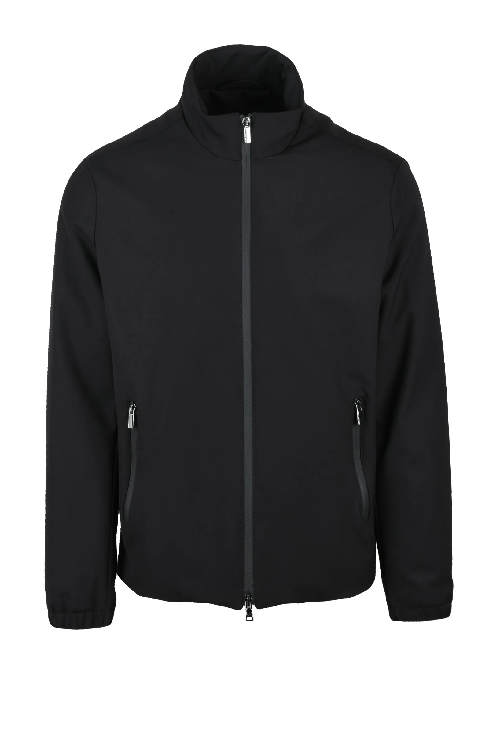 Schwarze Softshelljacke