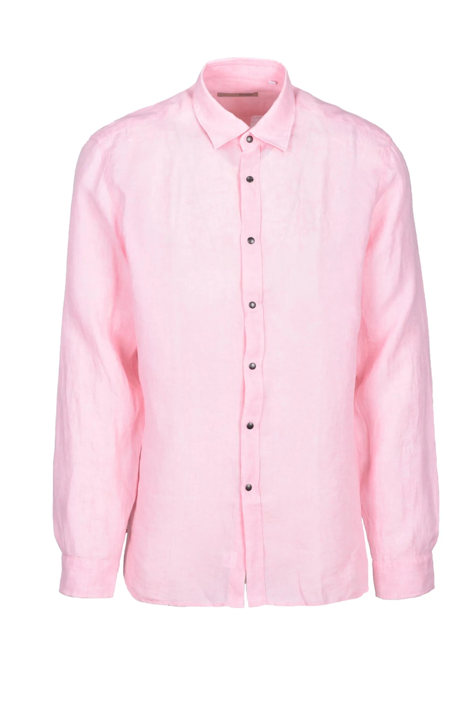 Camicia in Lino Rosa