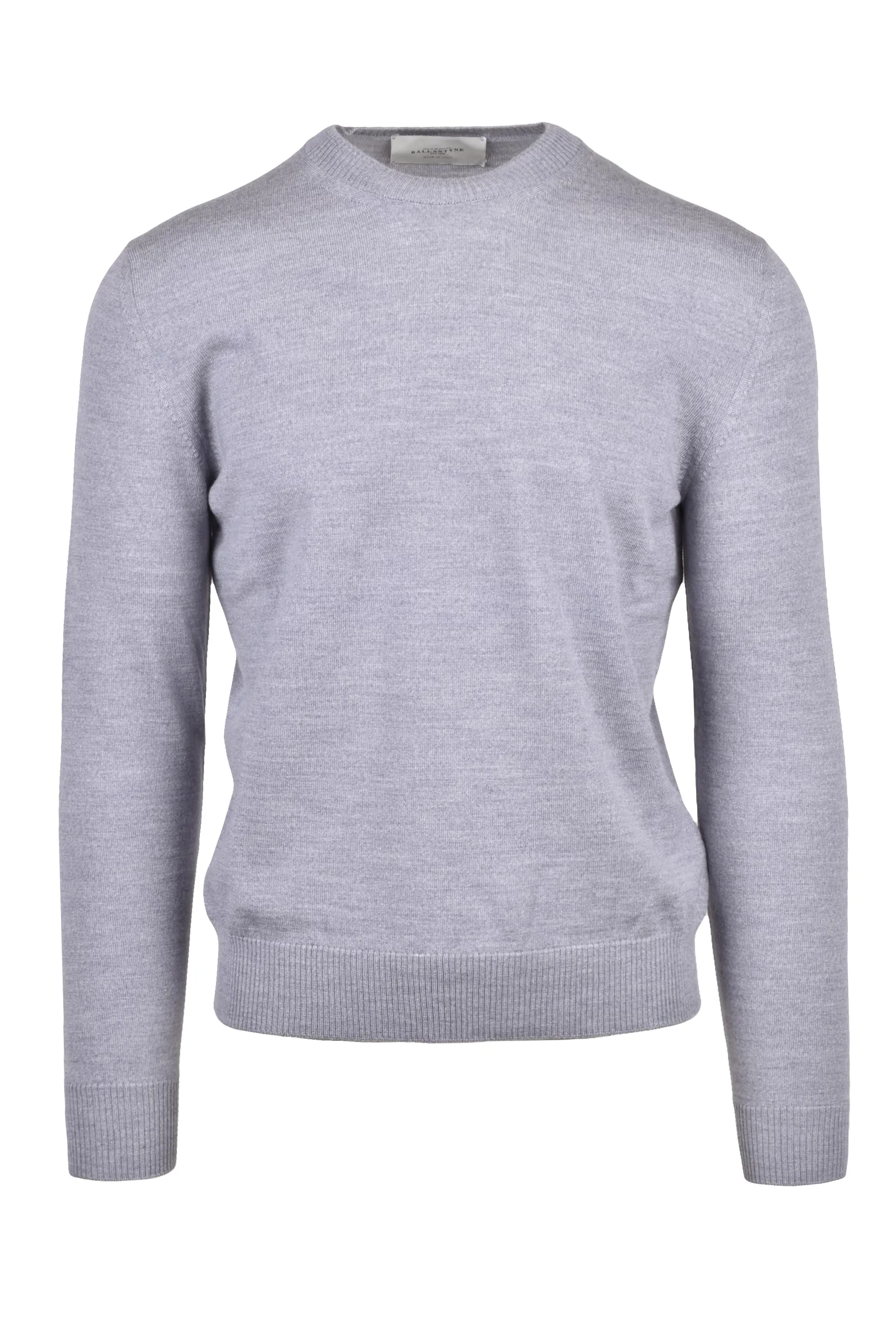 Maglia Pullover Girocollo Grigio