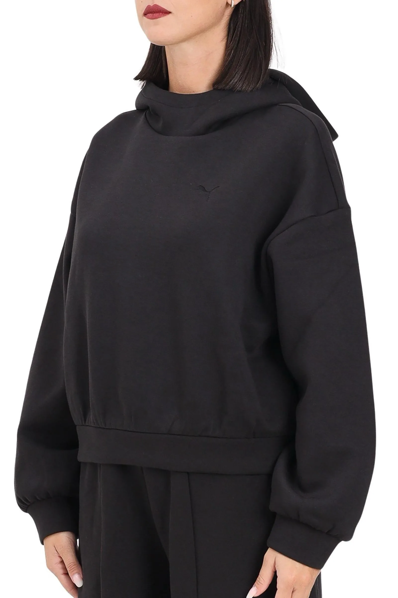 Felpa Corta Nero
