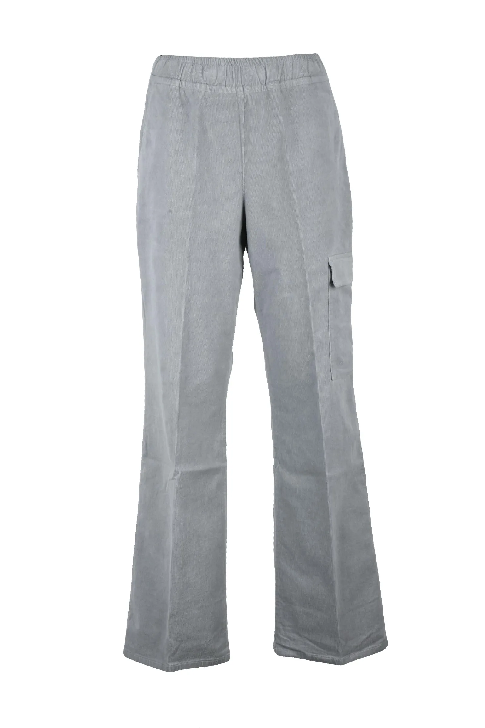 PantaloneClassicoVelluto Grigio