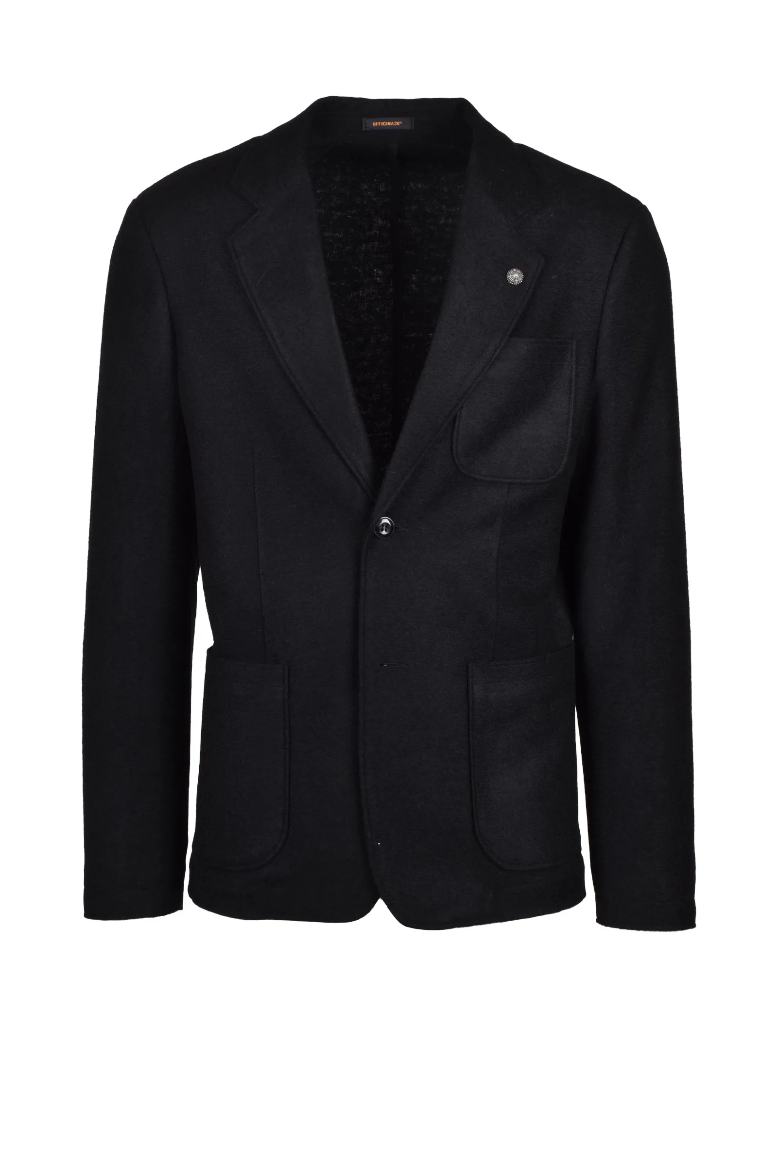 Blazer Stondato Nero