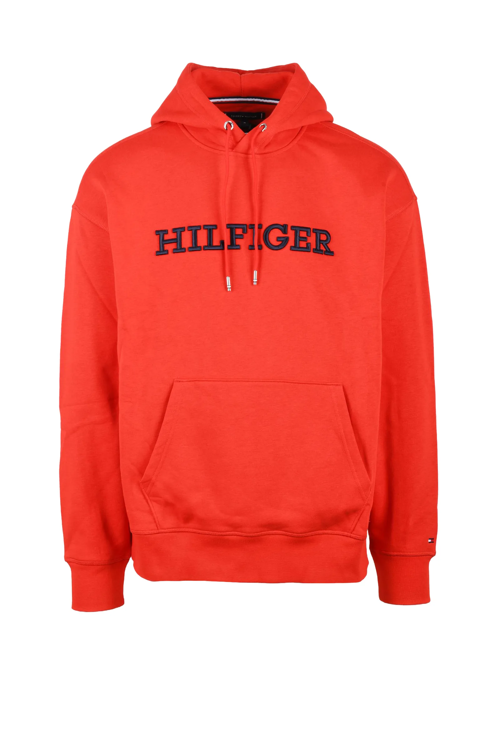 Felpa con Cappuccio Rosso