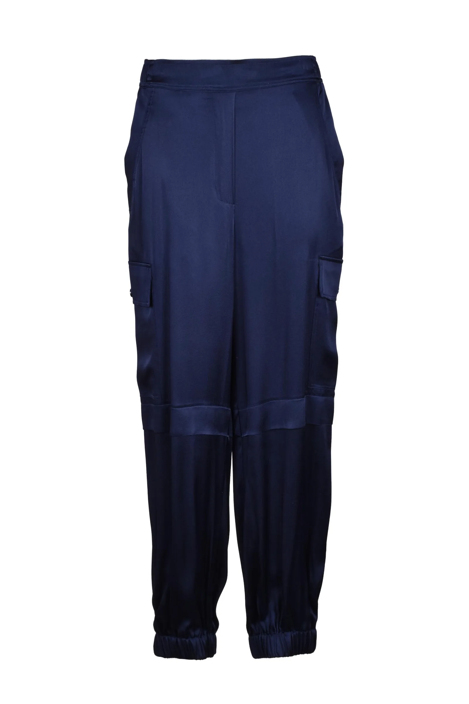 Pantalone Cargo in Satin Multicolore