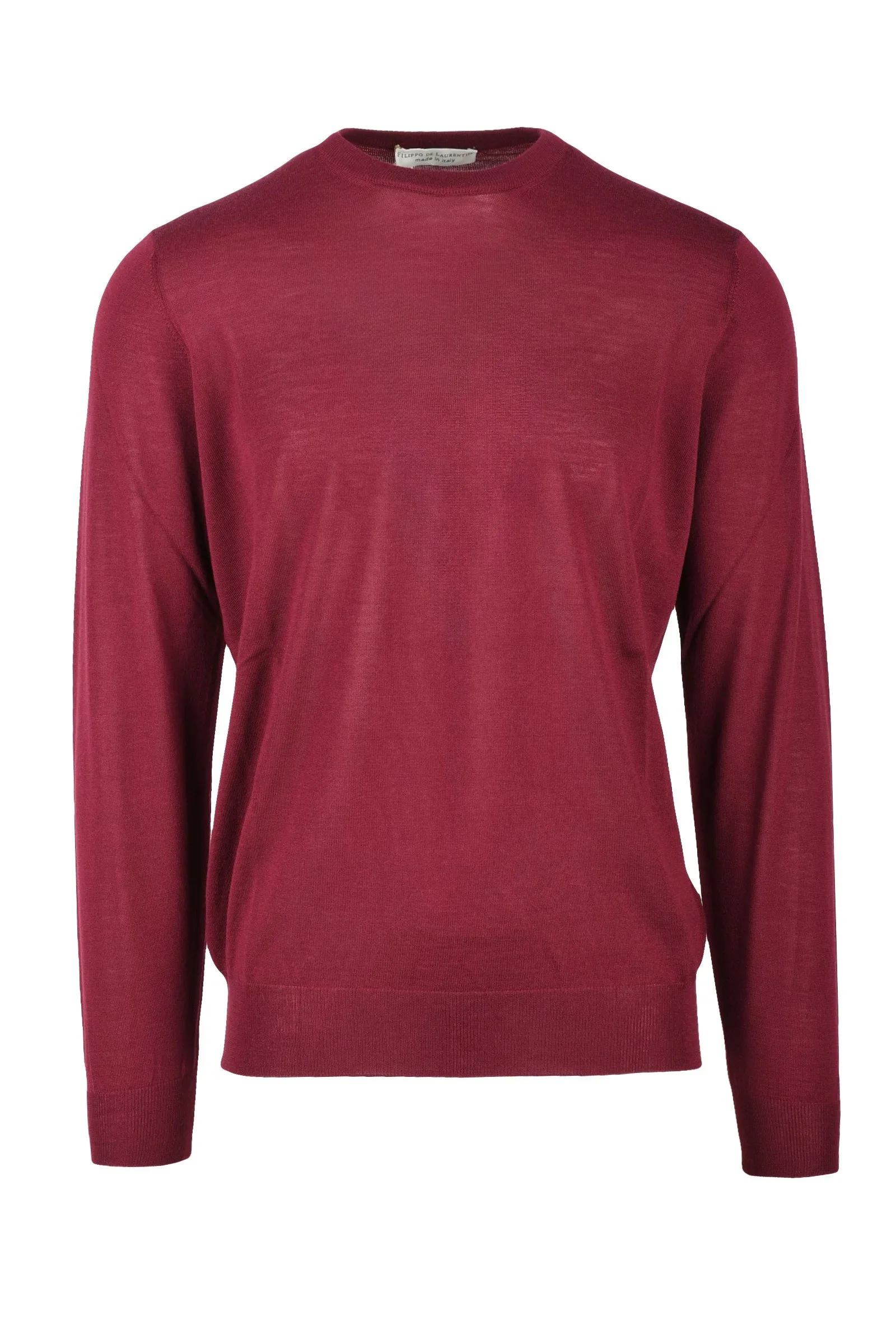 Maglia Pullover Girocollo Rosso