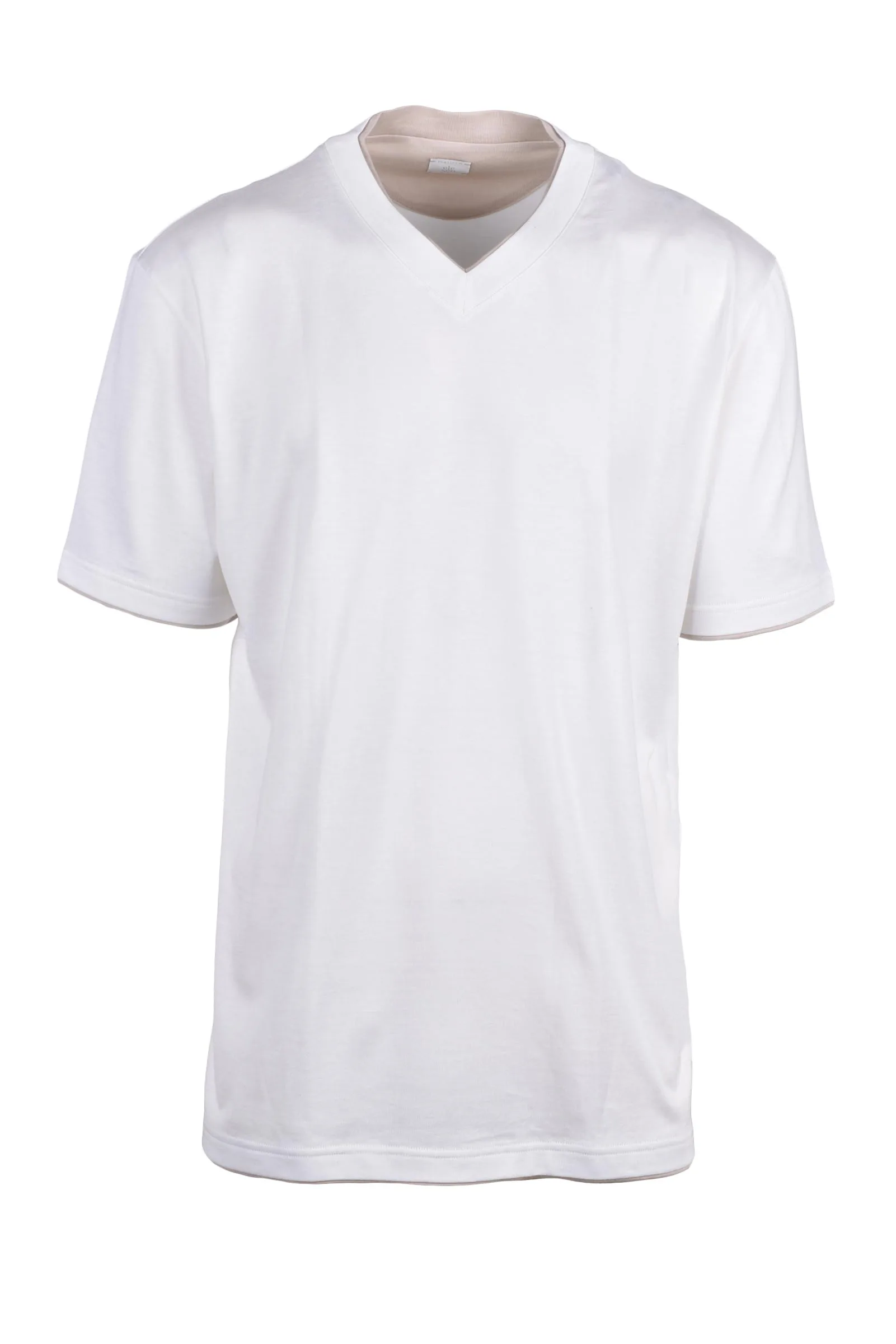 T-shirt Uomo in Cotone Bianco
