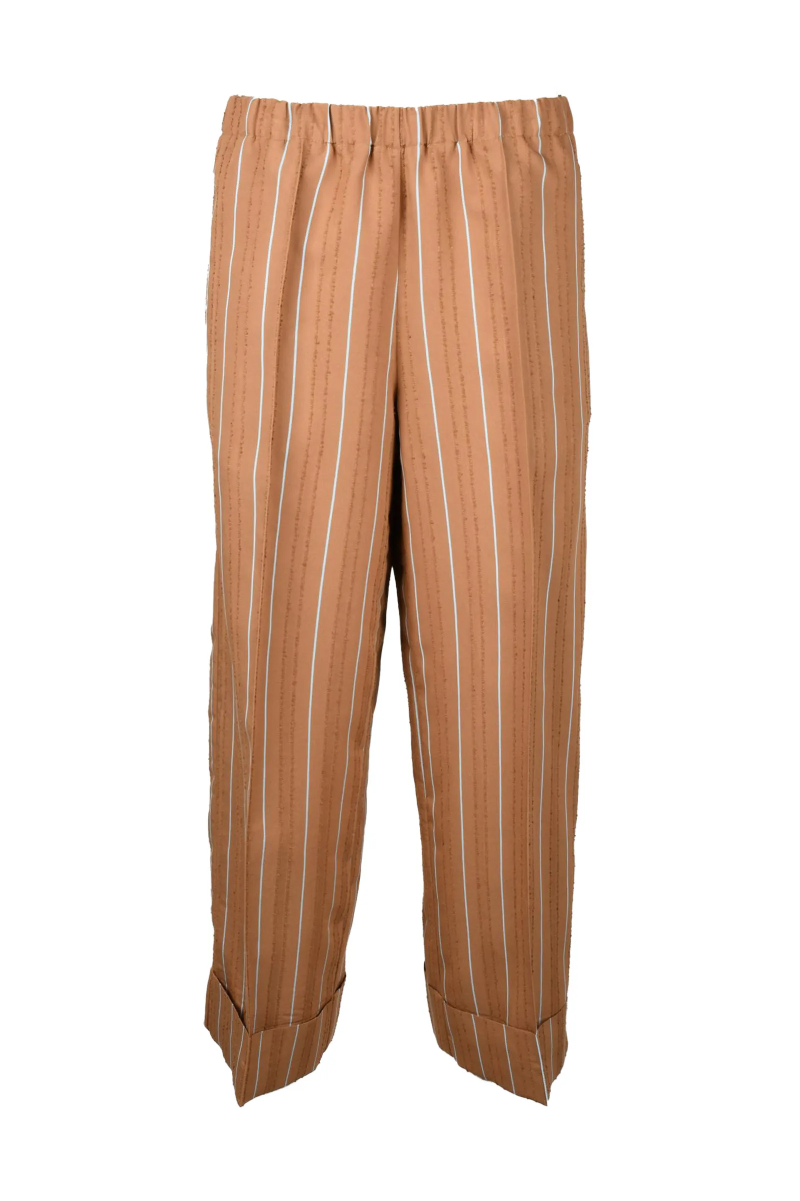 Collection Privee Pantalone Comfort Fit Marrone