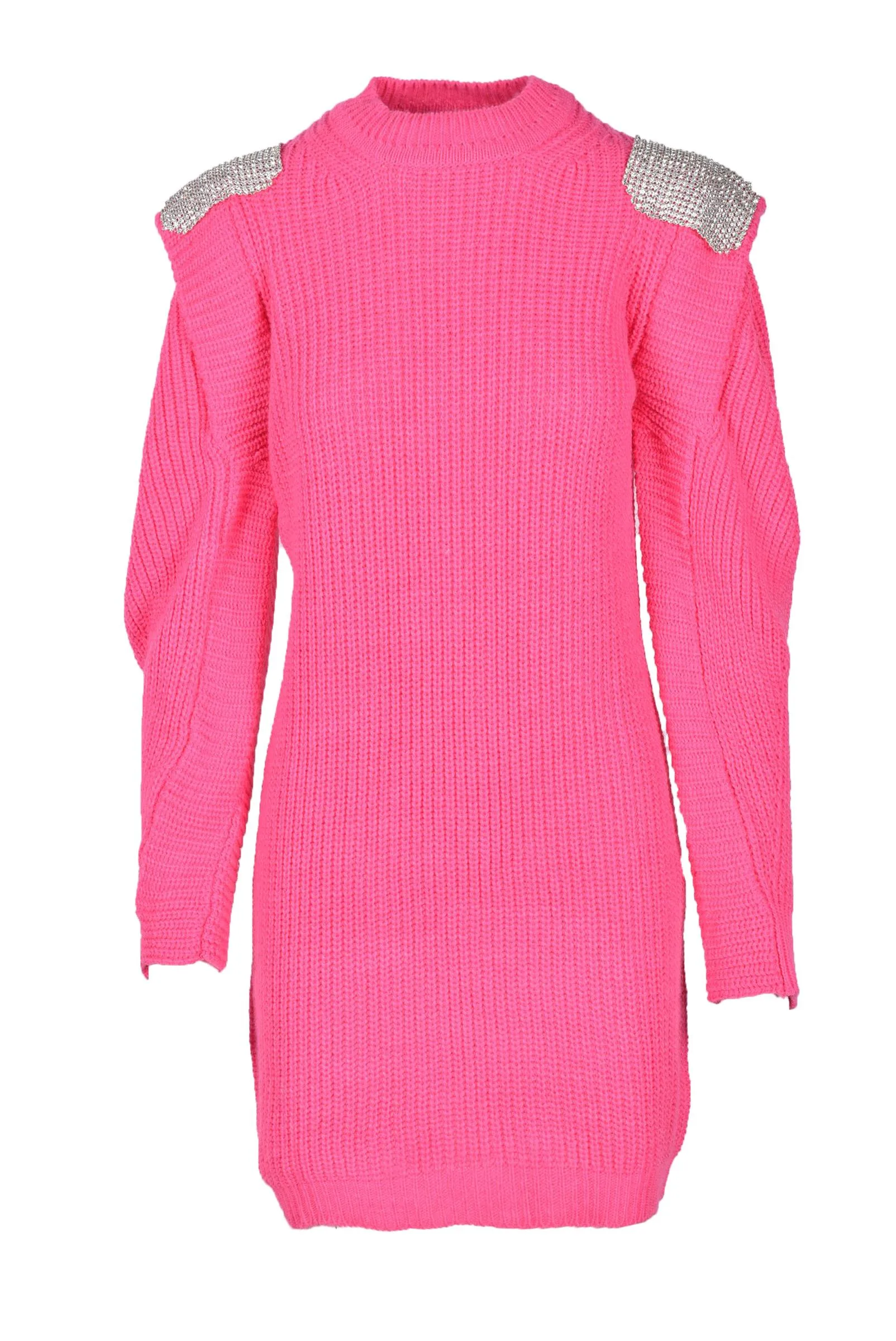 Abito Rosa con Strass