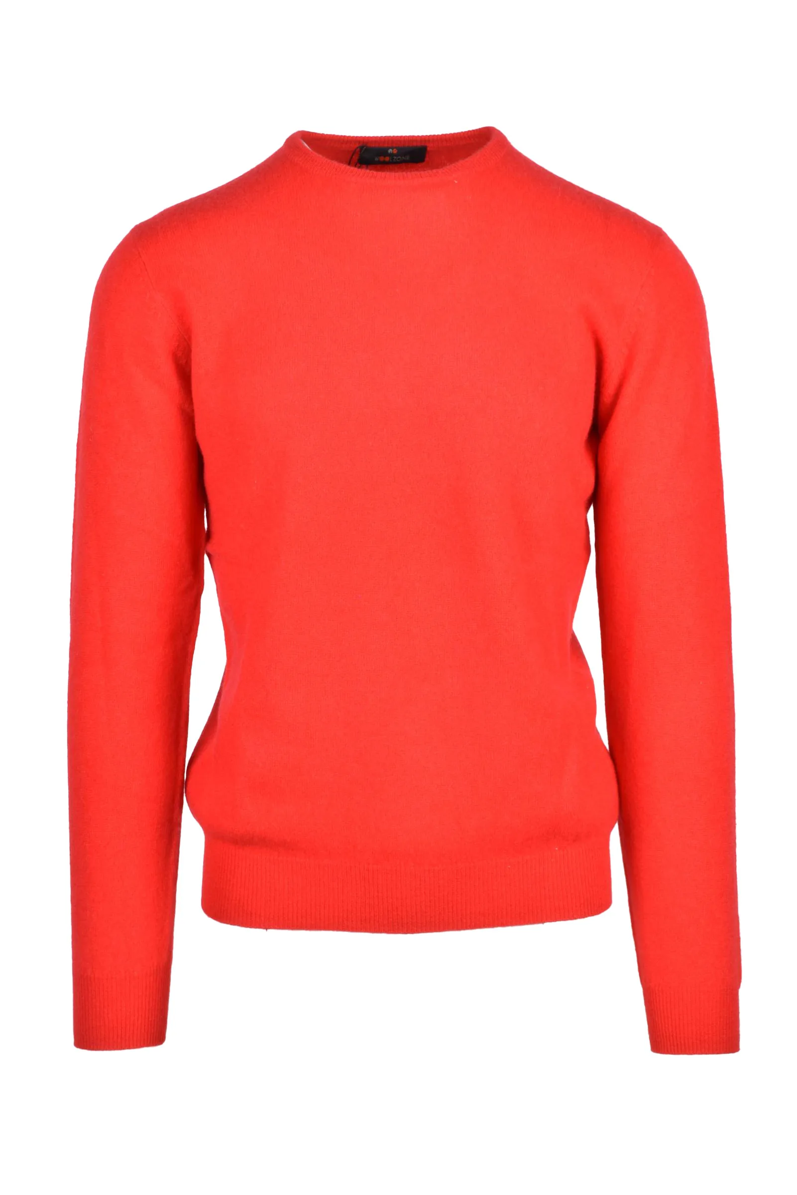 Pullover Girocollo Rosso