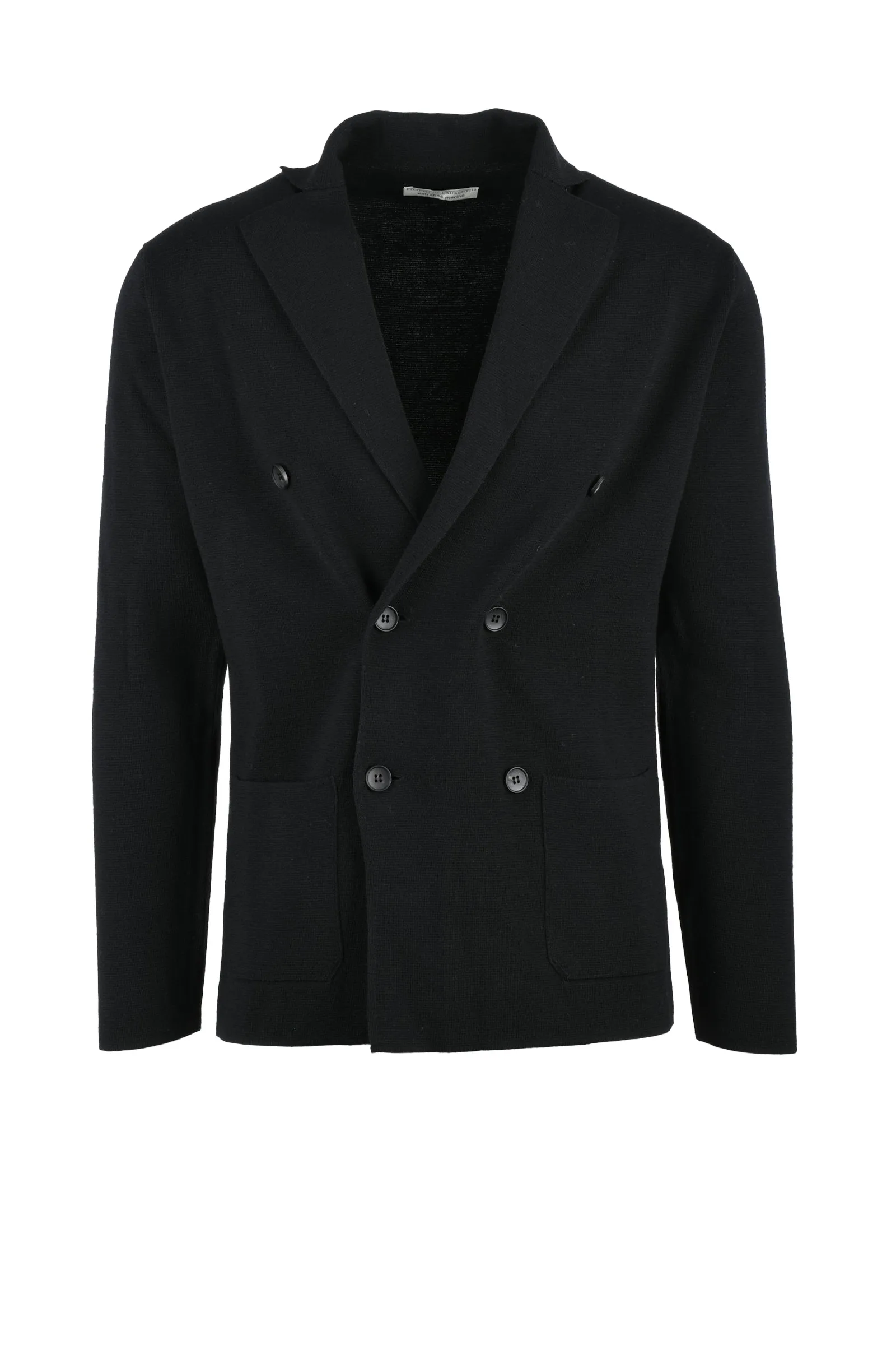 Giacca Blazer in Maglia Nero