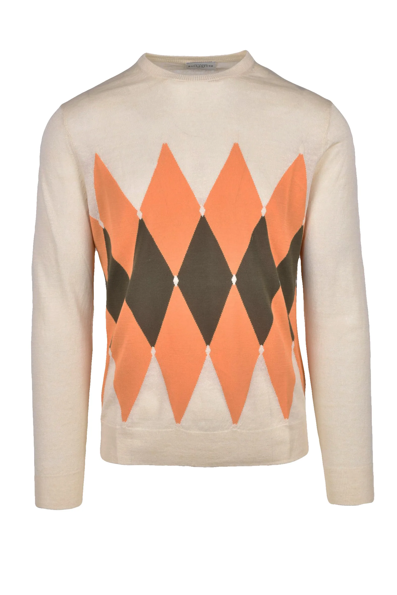 Pullover Girocollo Beige