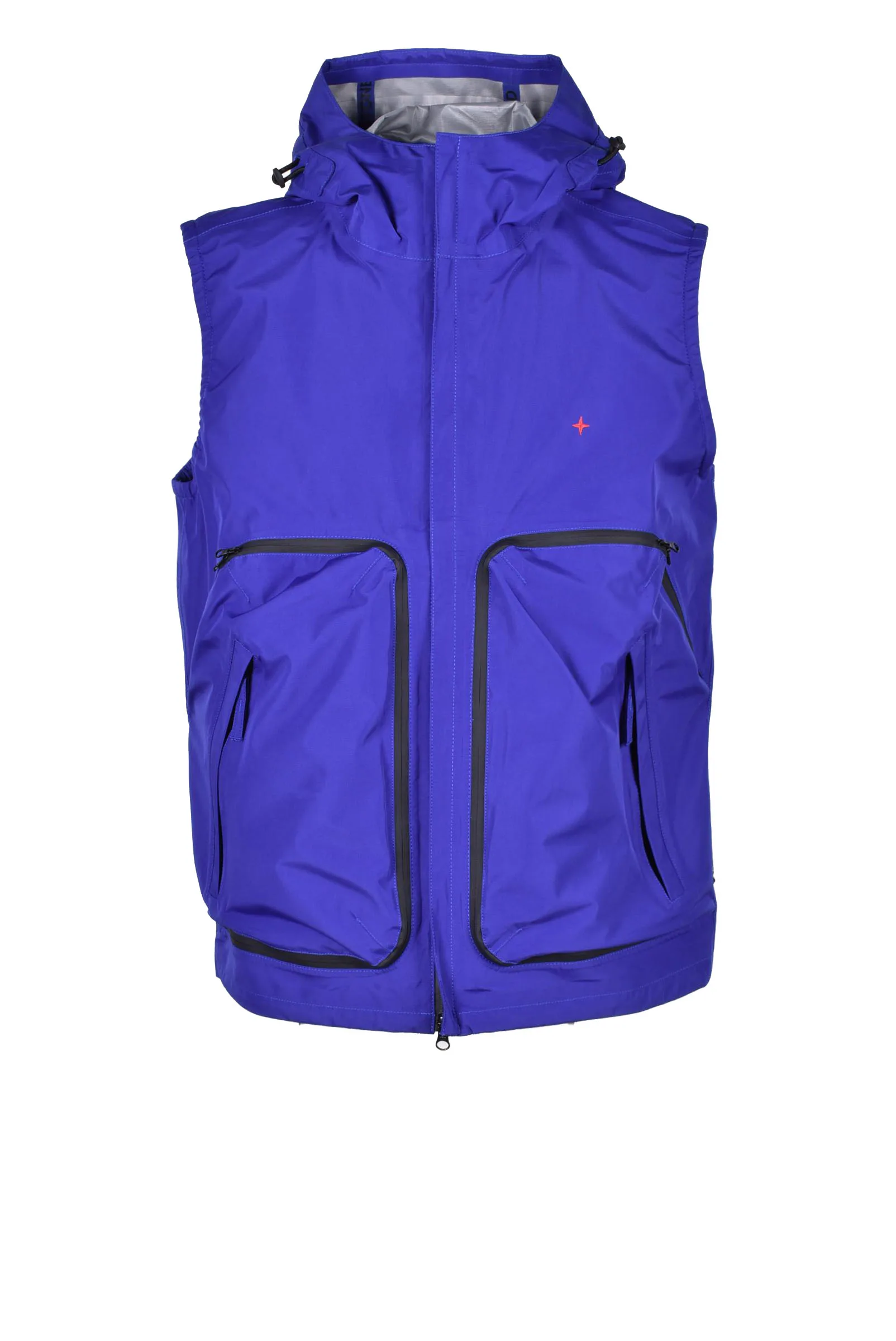 Giubbotto Smanicato Azzurro