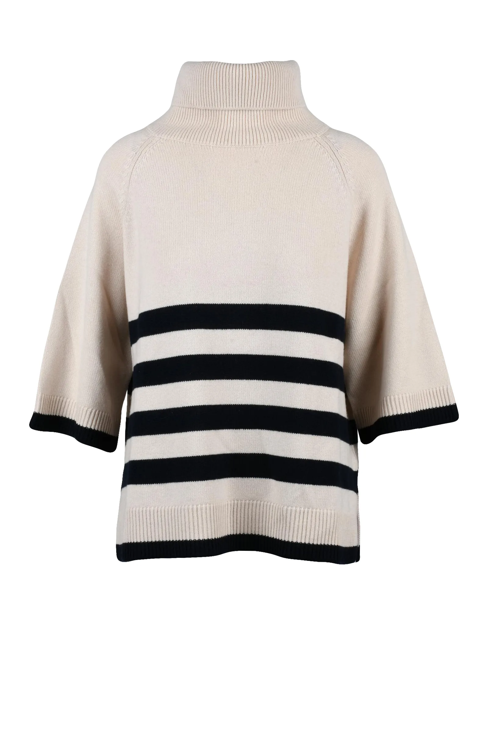 Maglia Collo Alto Beige