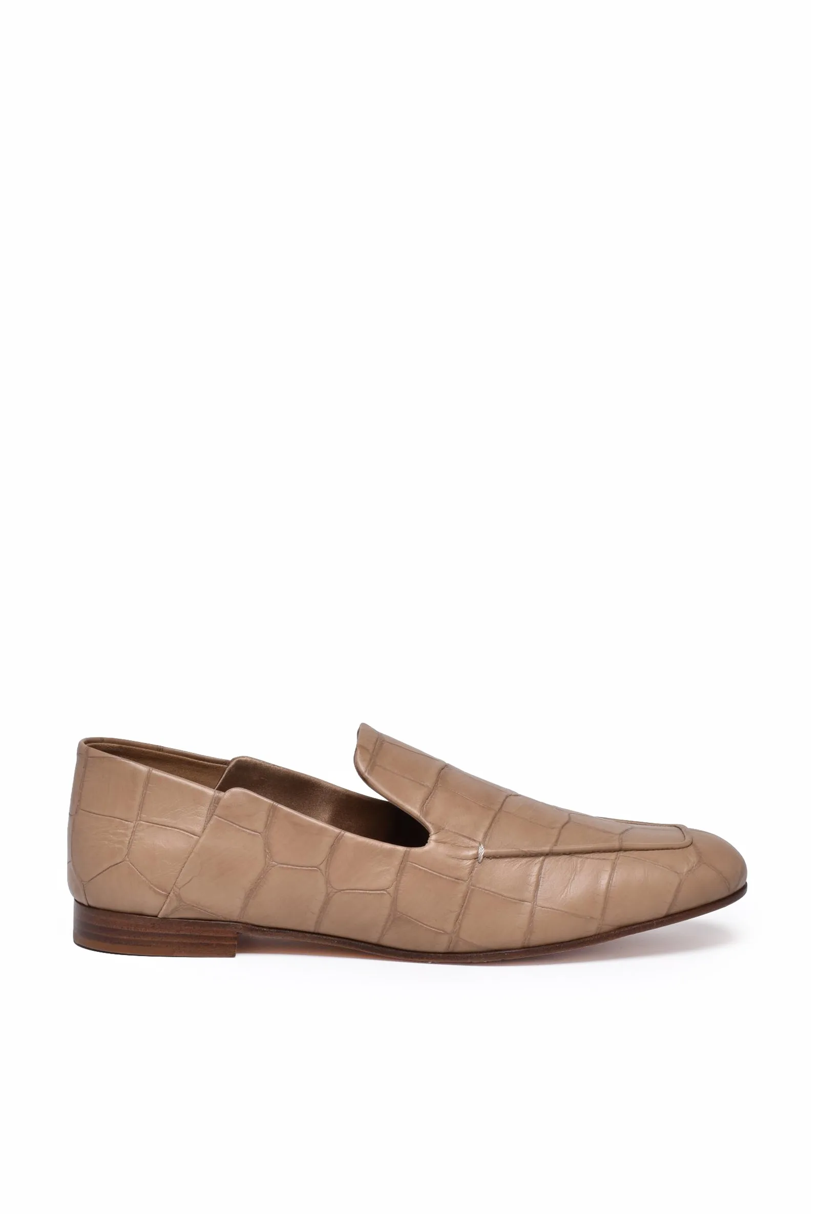 Beige mocassin