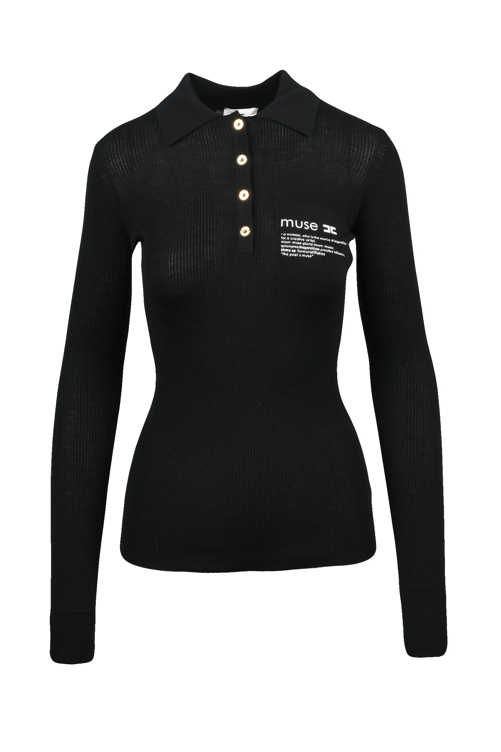 Polo Maglia Nero