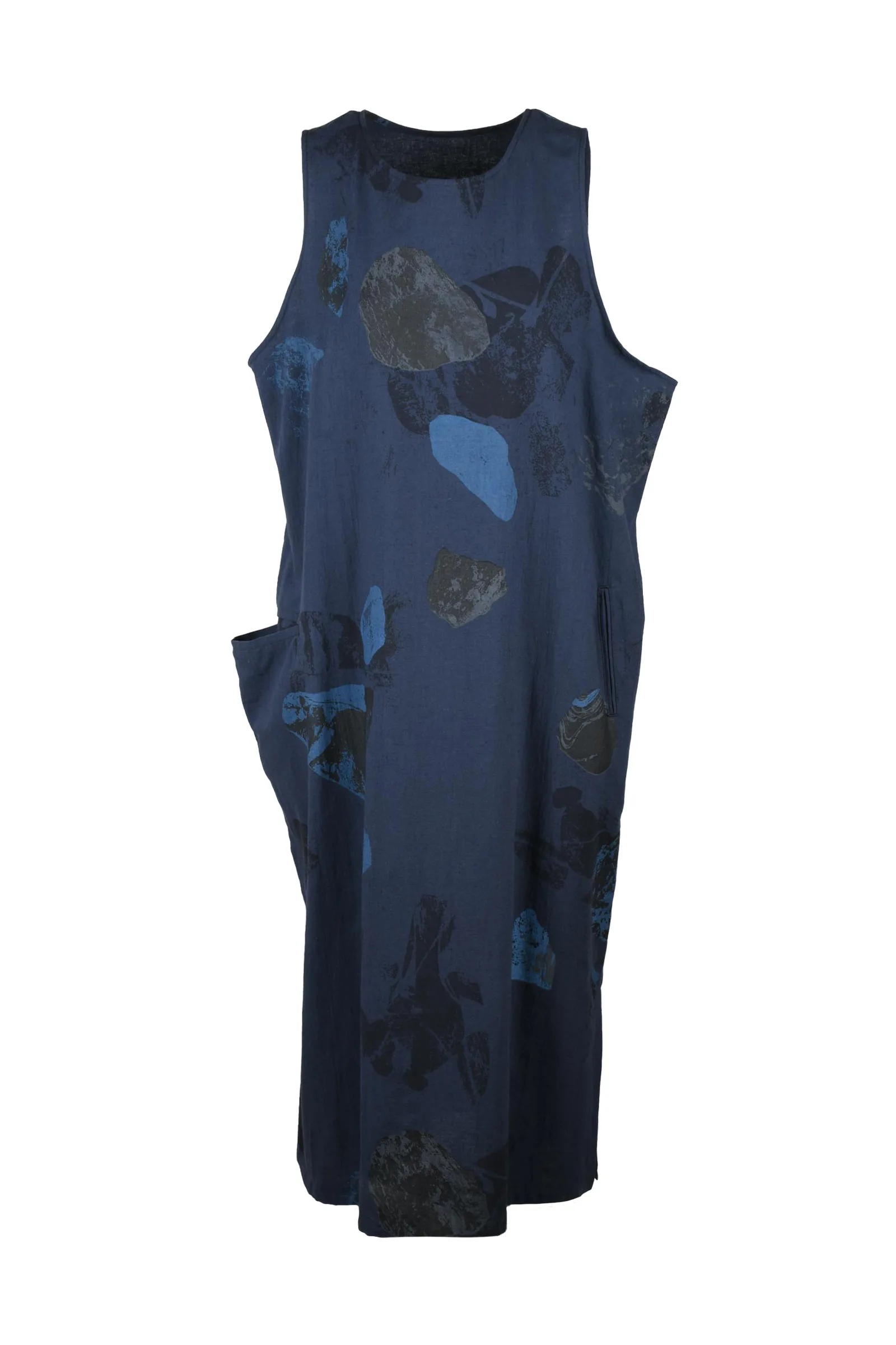 Vestito Scamiciato Blu