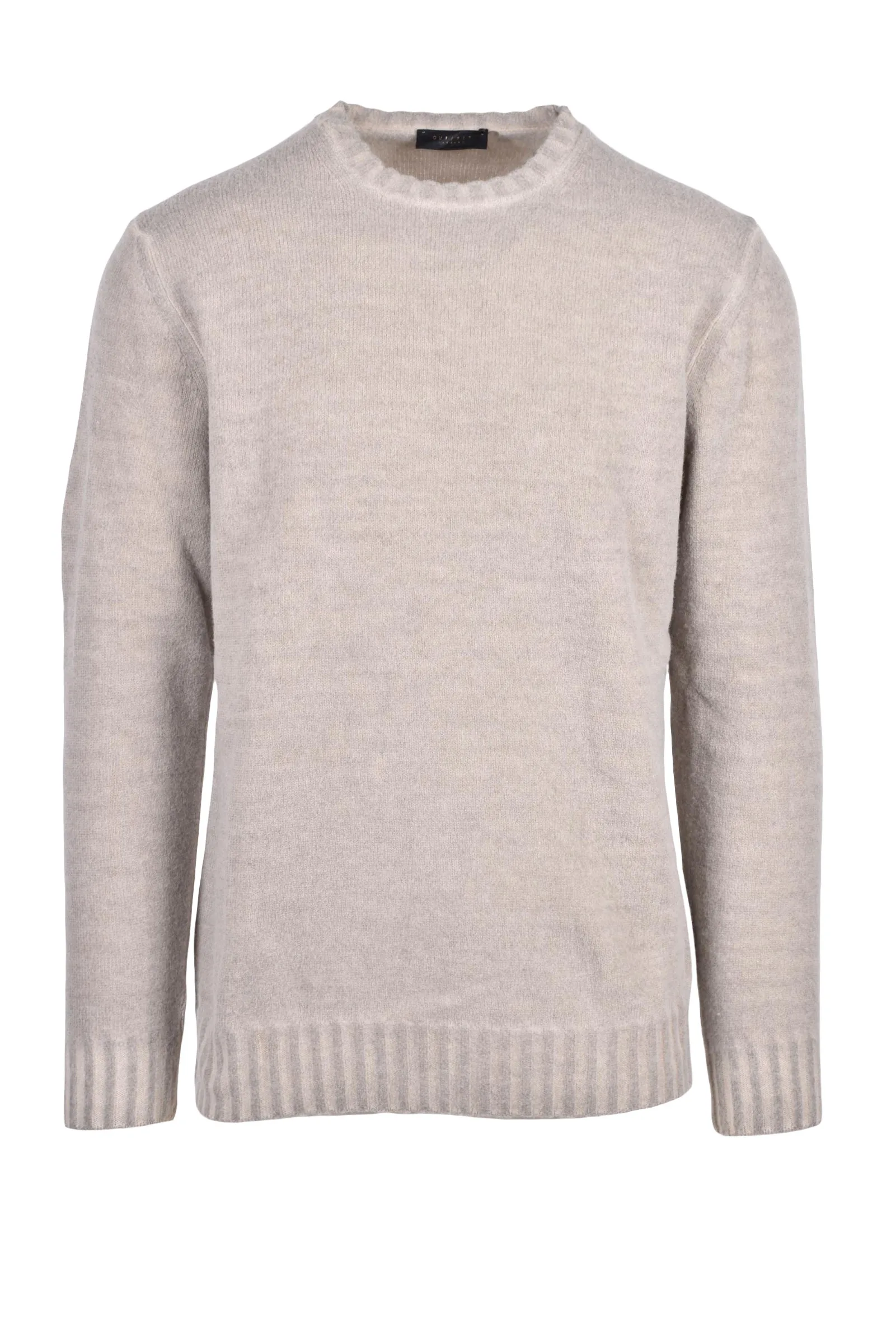 Pullover Girocollo Beige