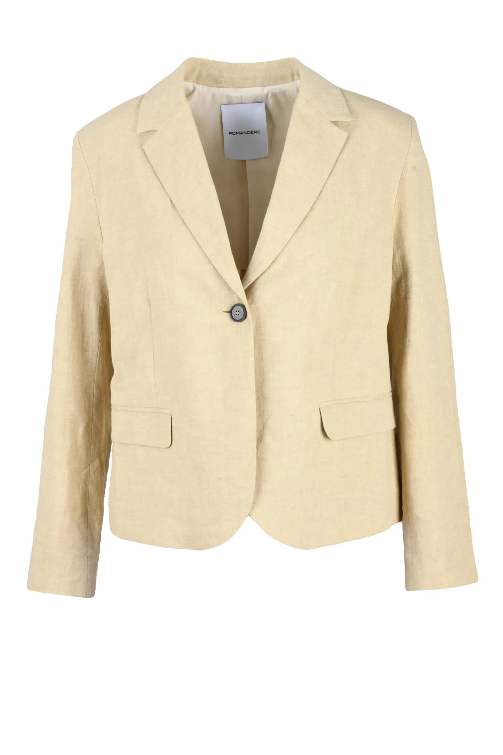 Blazer sfiancato Beige