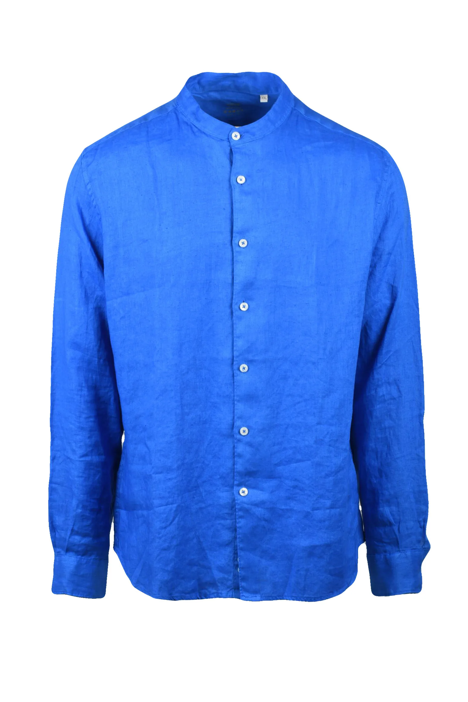 Camicia Coreana Blu