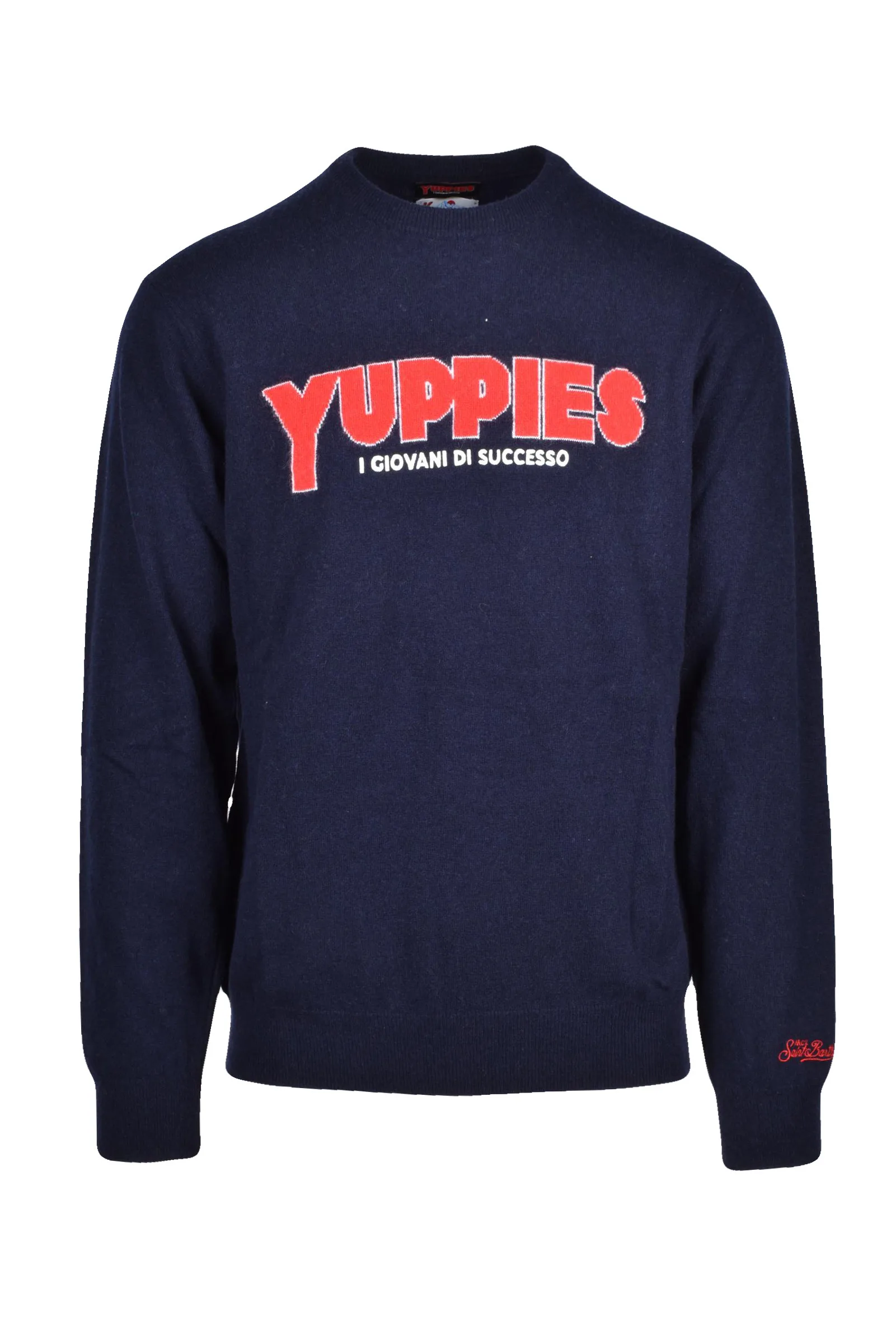 Pullover Girocollo Blu
