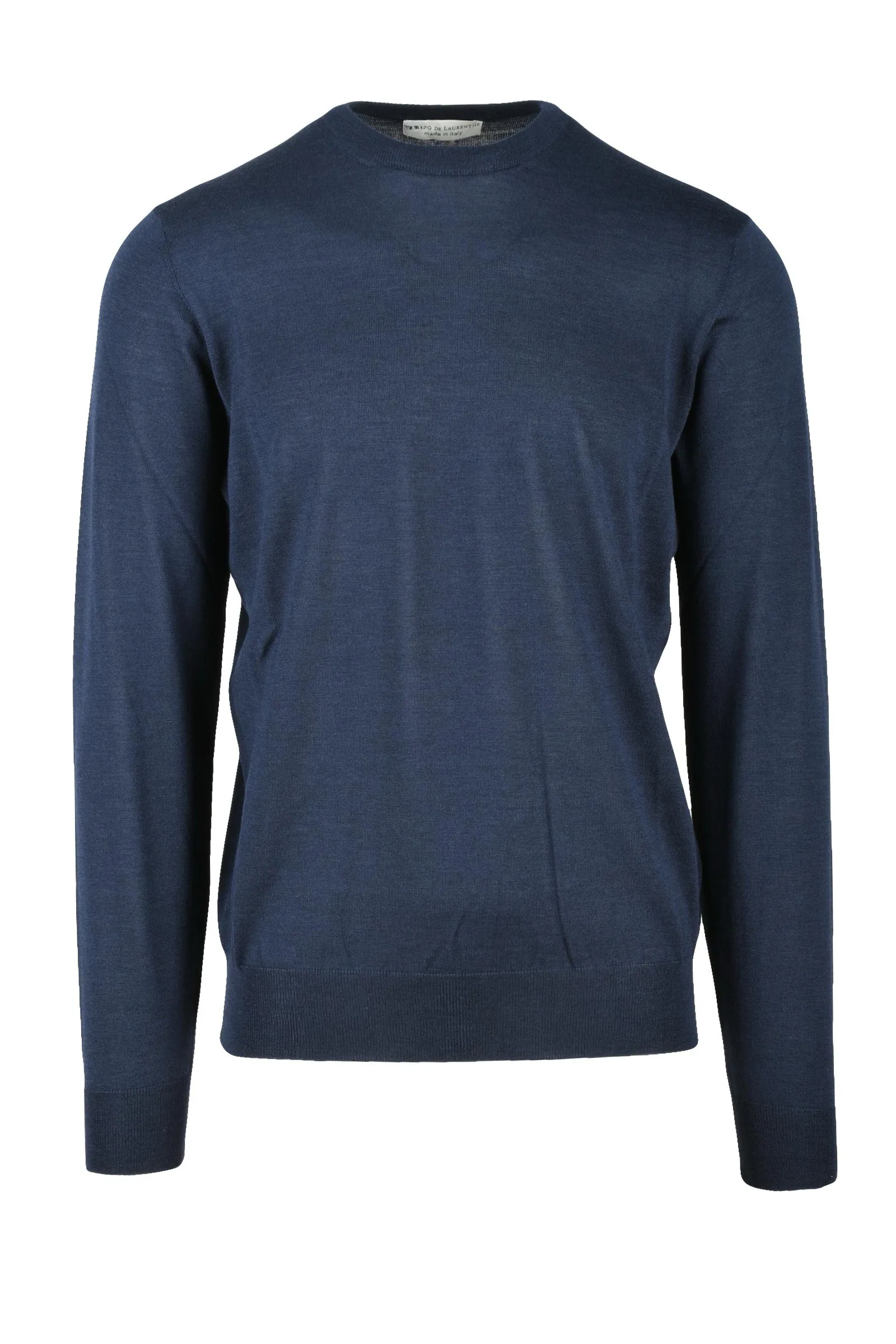 Maglia Pullover Girocollo Blu