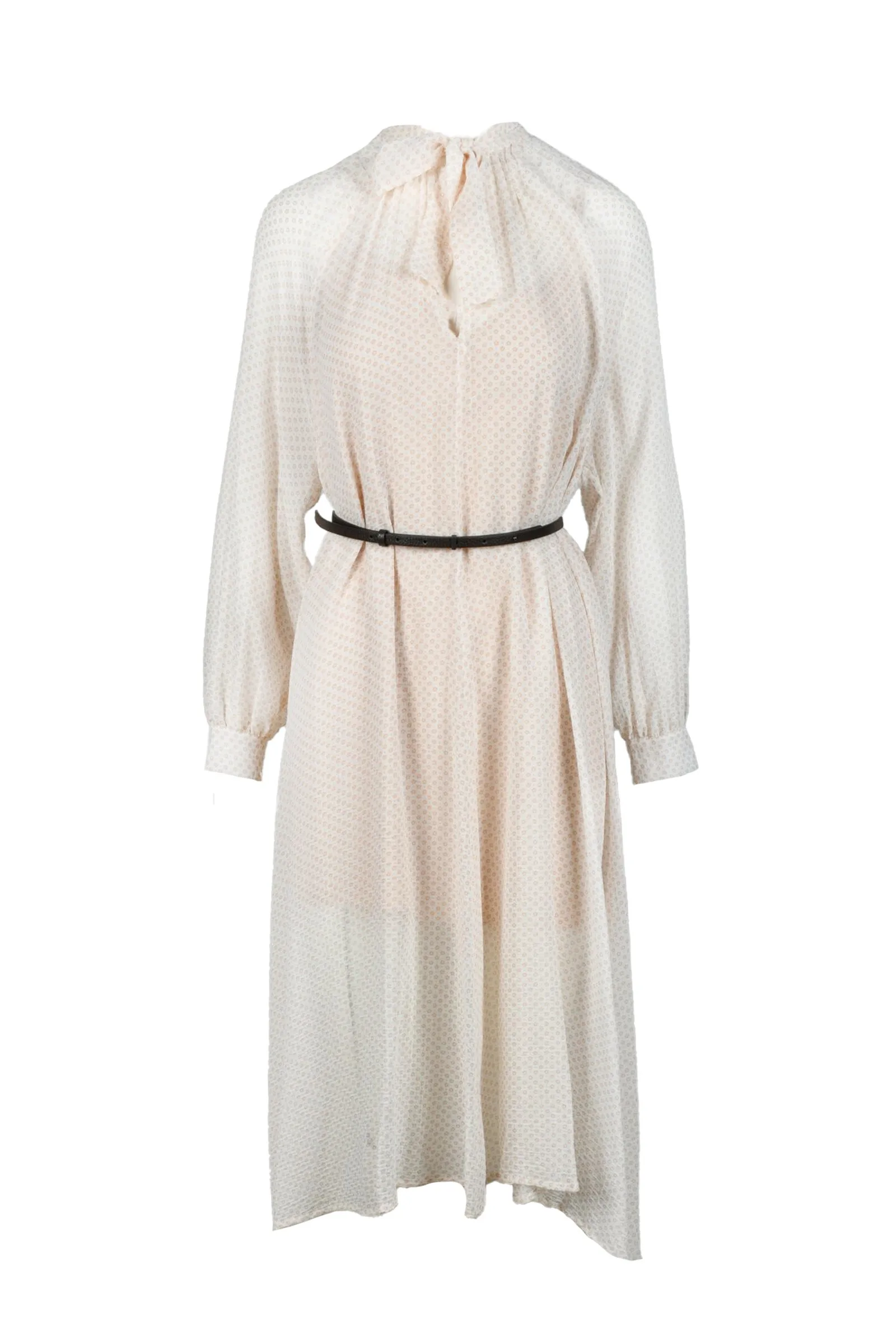 Abito in Chiffon Bianco