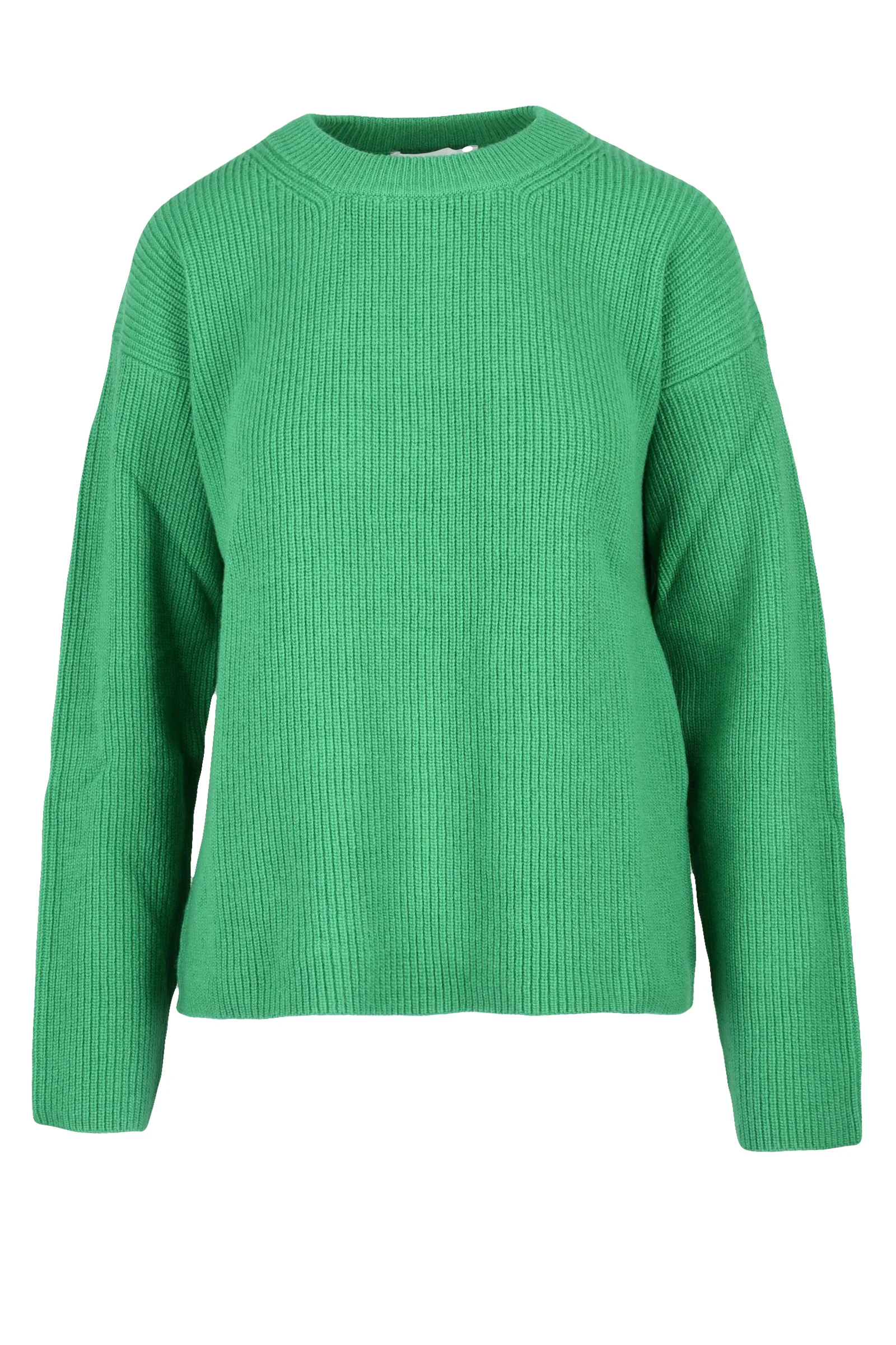 Maglione Cannettato Verde